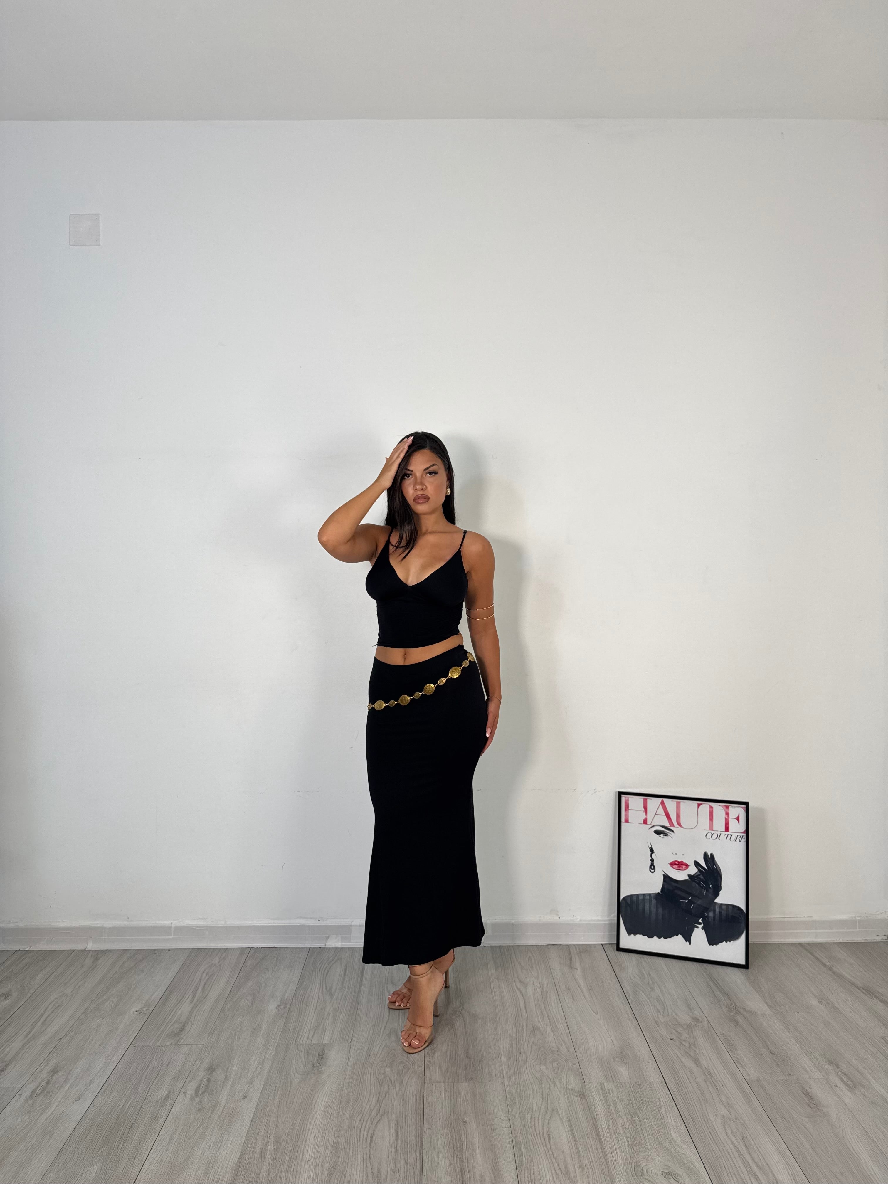 CORDSET MARTA NERO