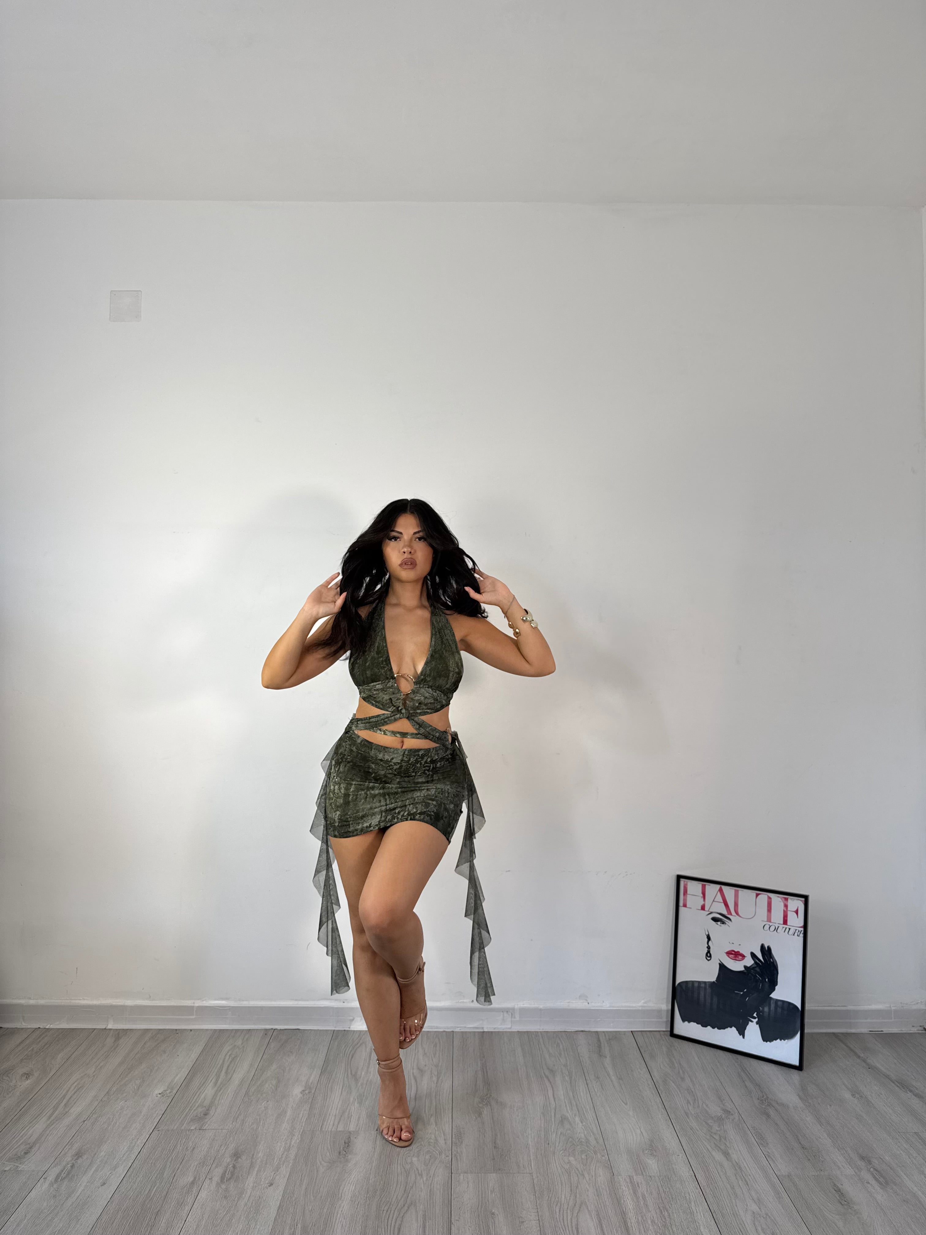 MINIDRESS DAFNE VERDE