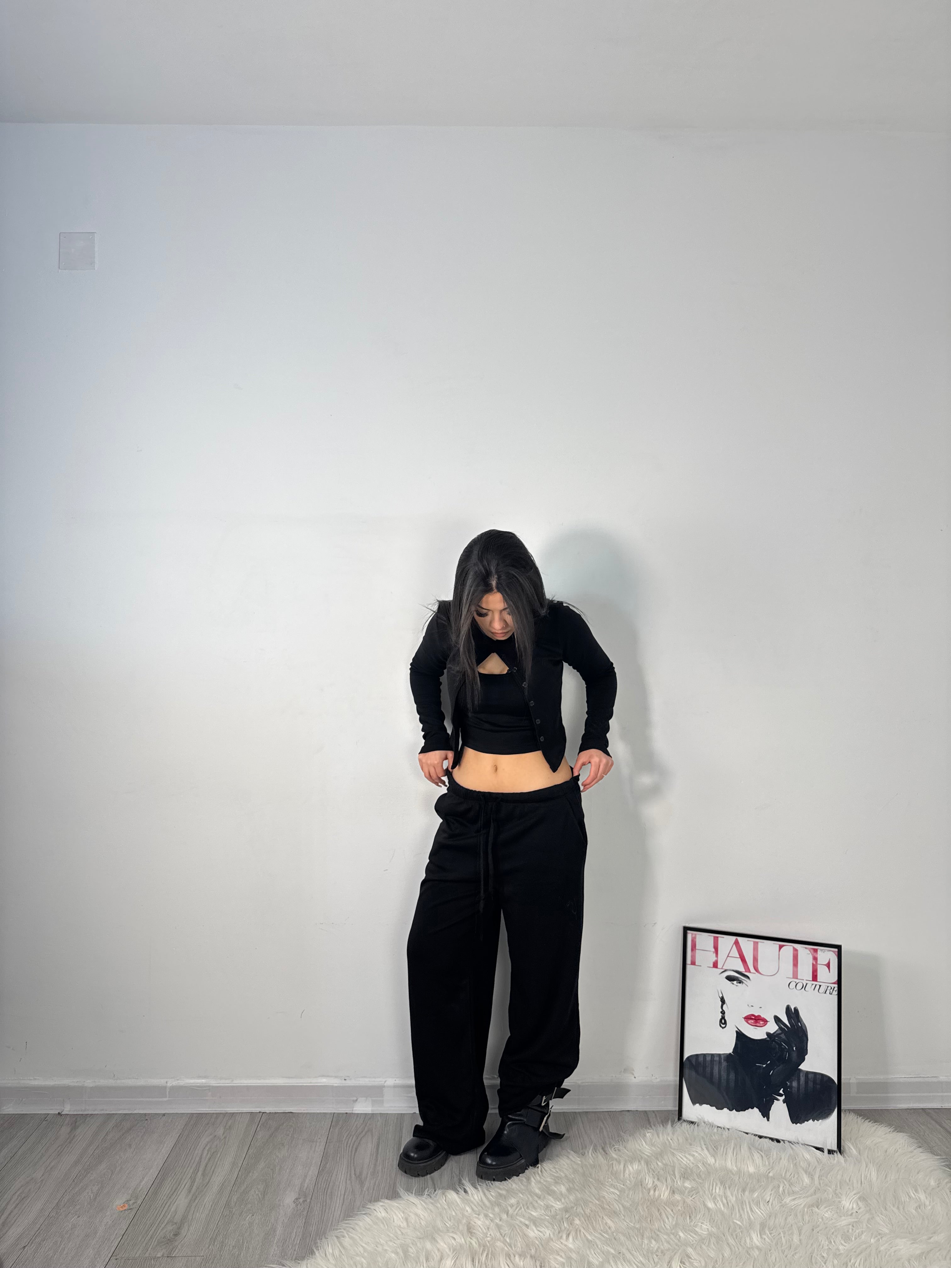 CORDSET FREE TIME BLACK