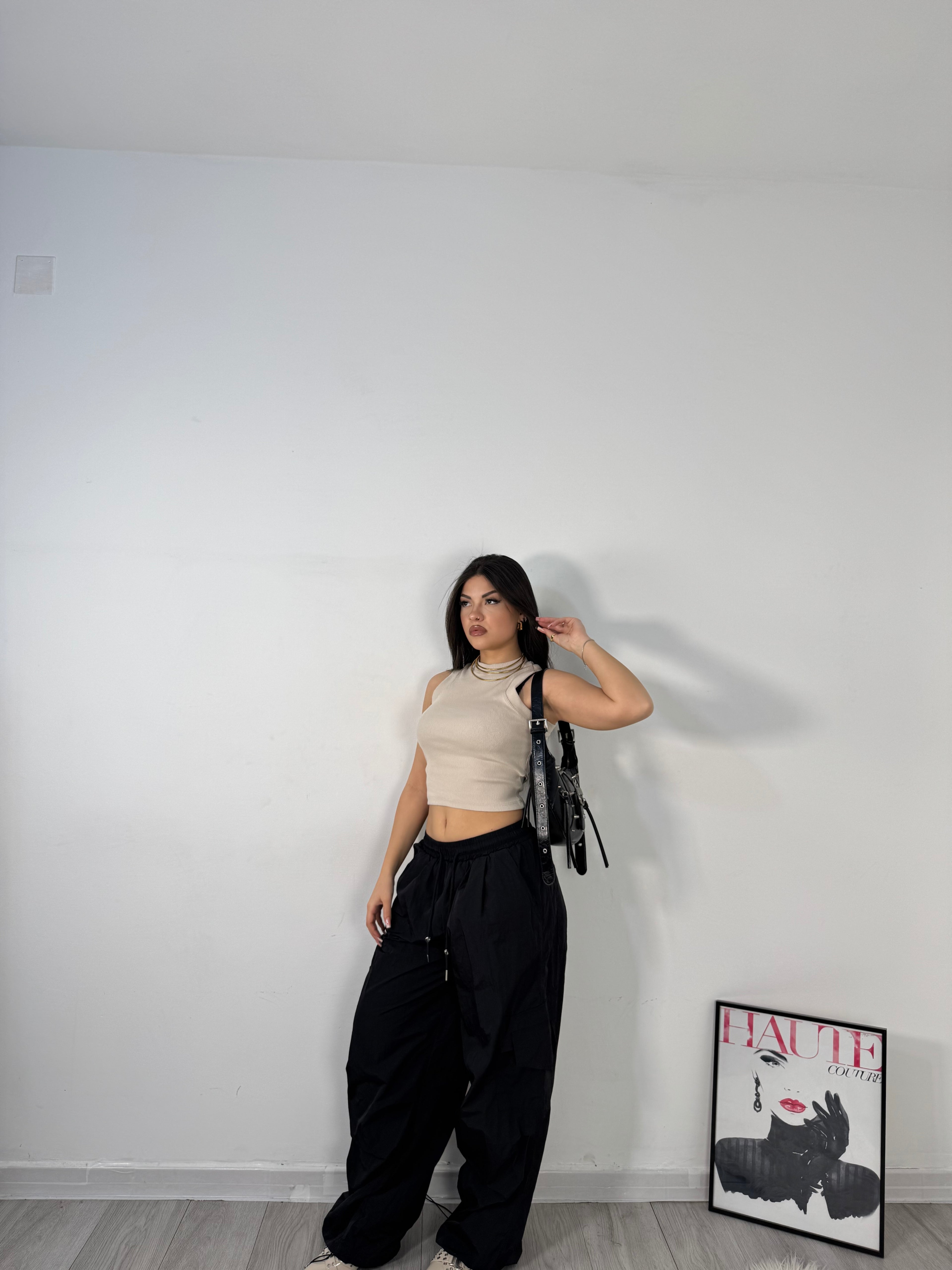 CARGO PANTS BLACK