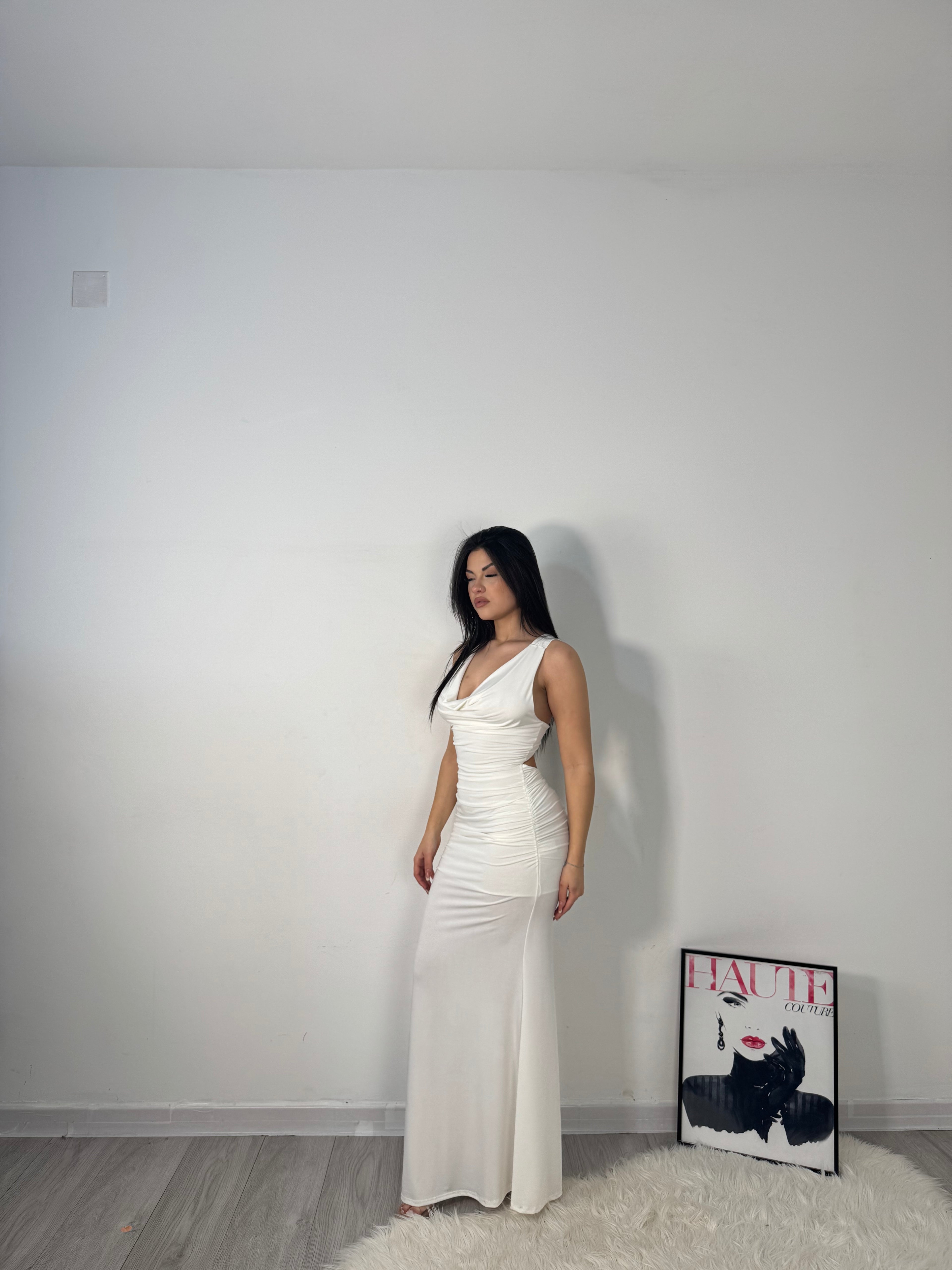 DRESS SHANA WHITE