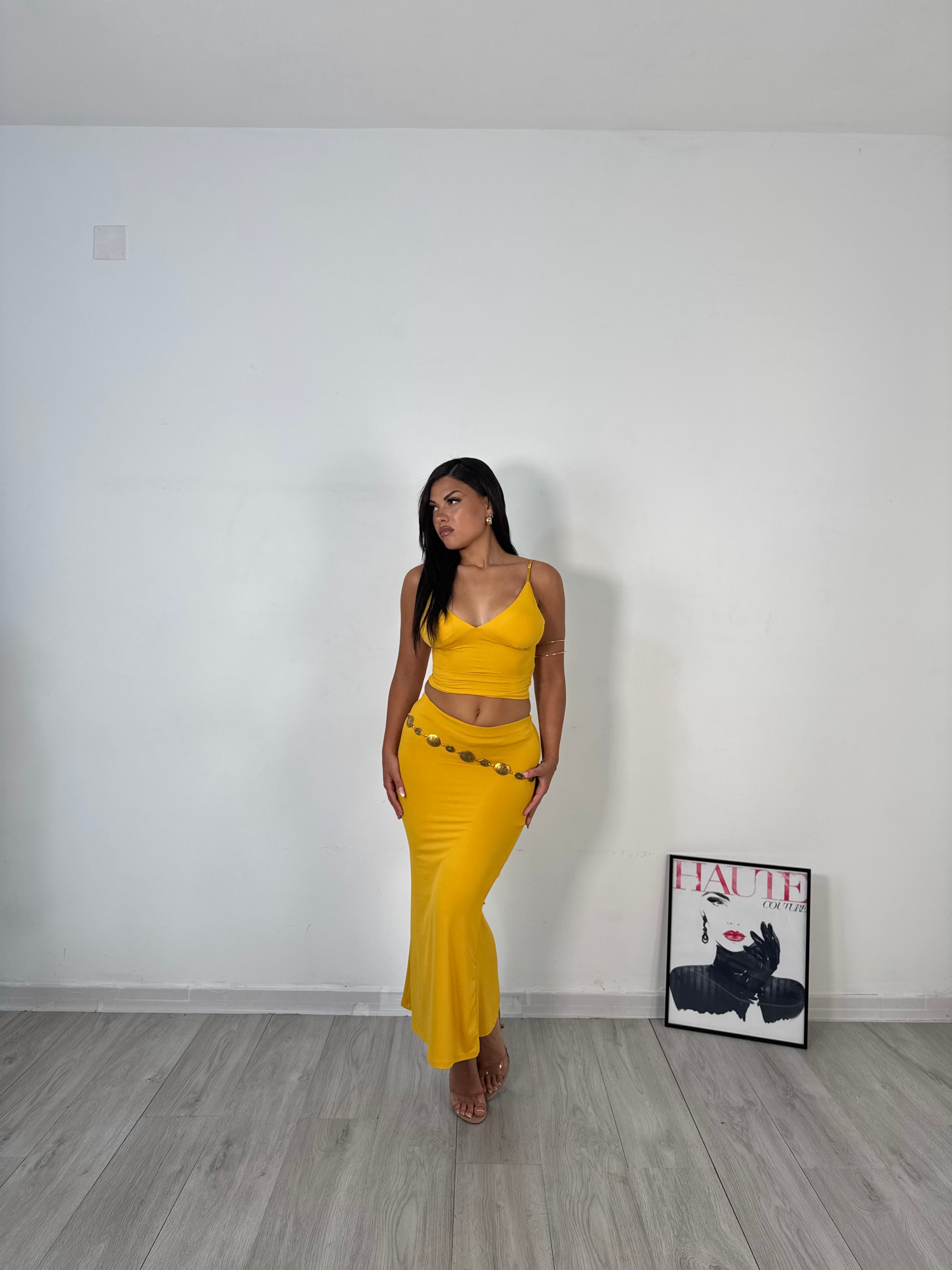 CORDSET MARTA GIALLO