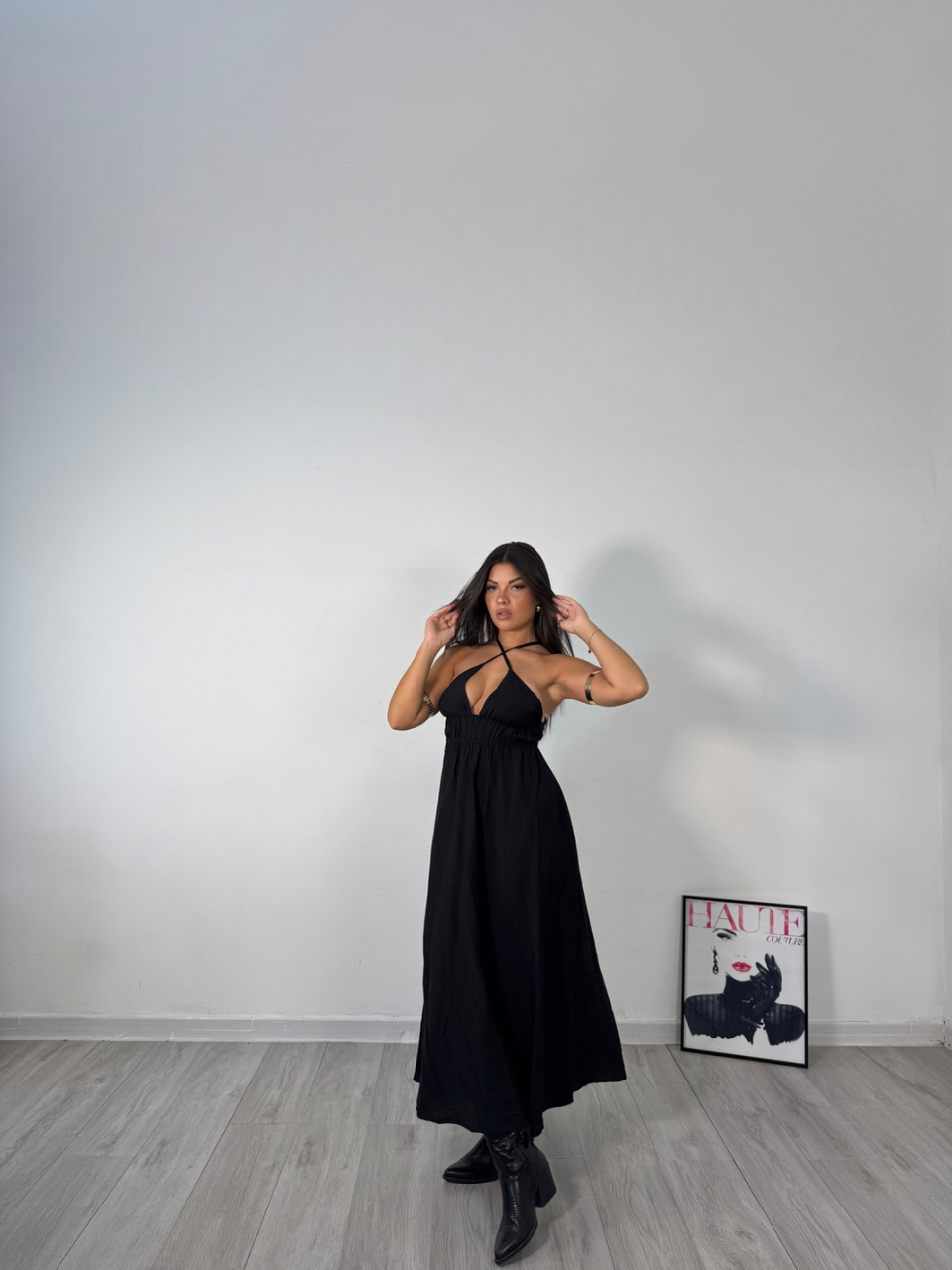 LONGDRESS SIRYA NERO