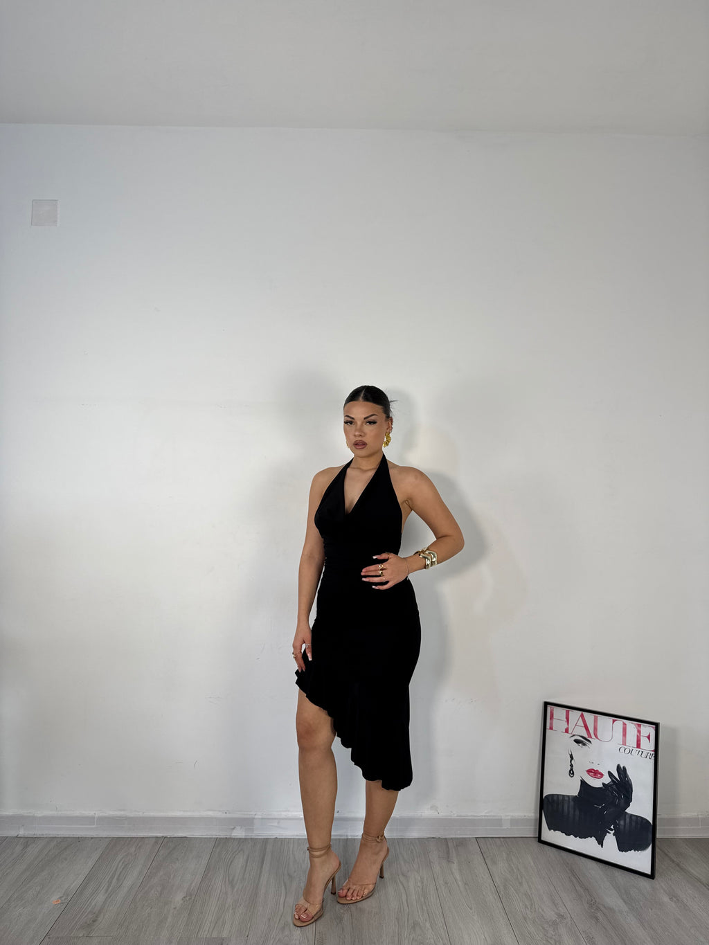 DRESS MARLESIA NERO