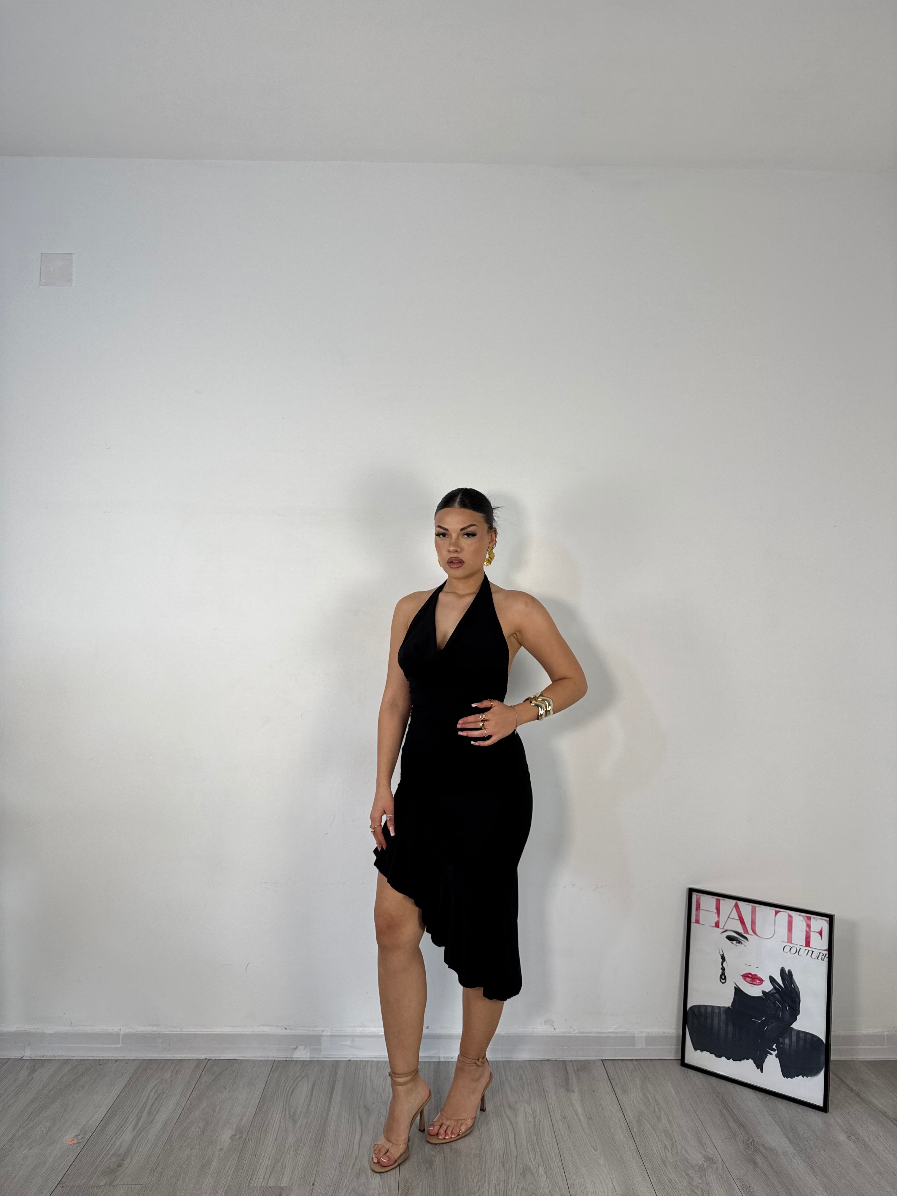 DRESS MARLESIA NERO