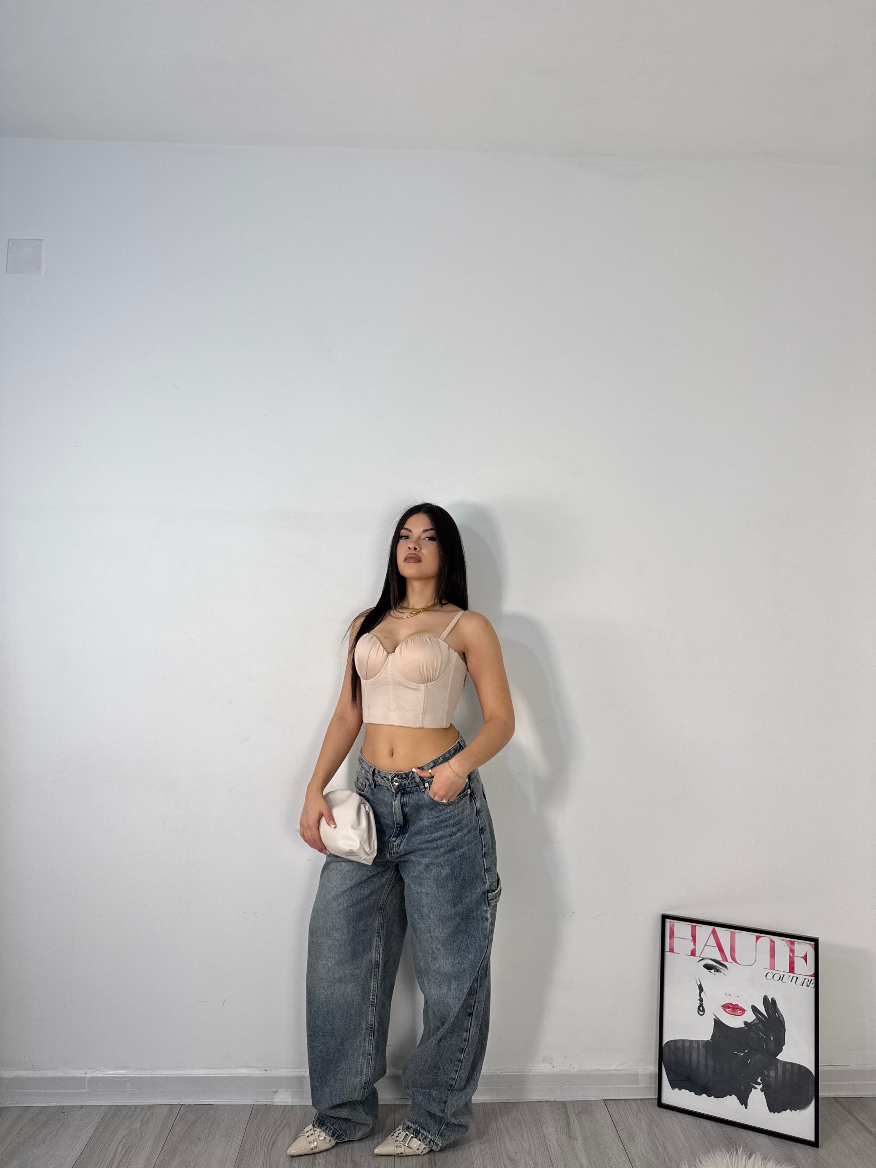 CORSETTO NUDE