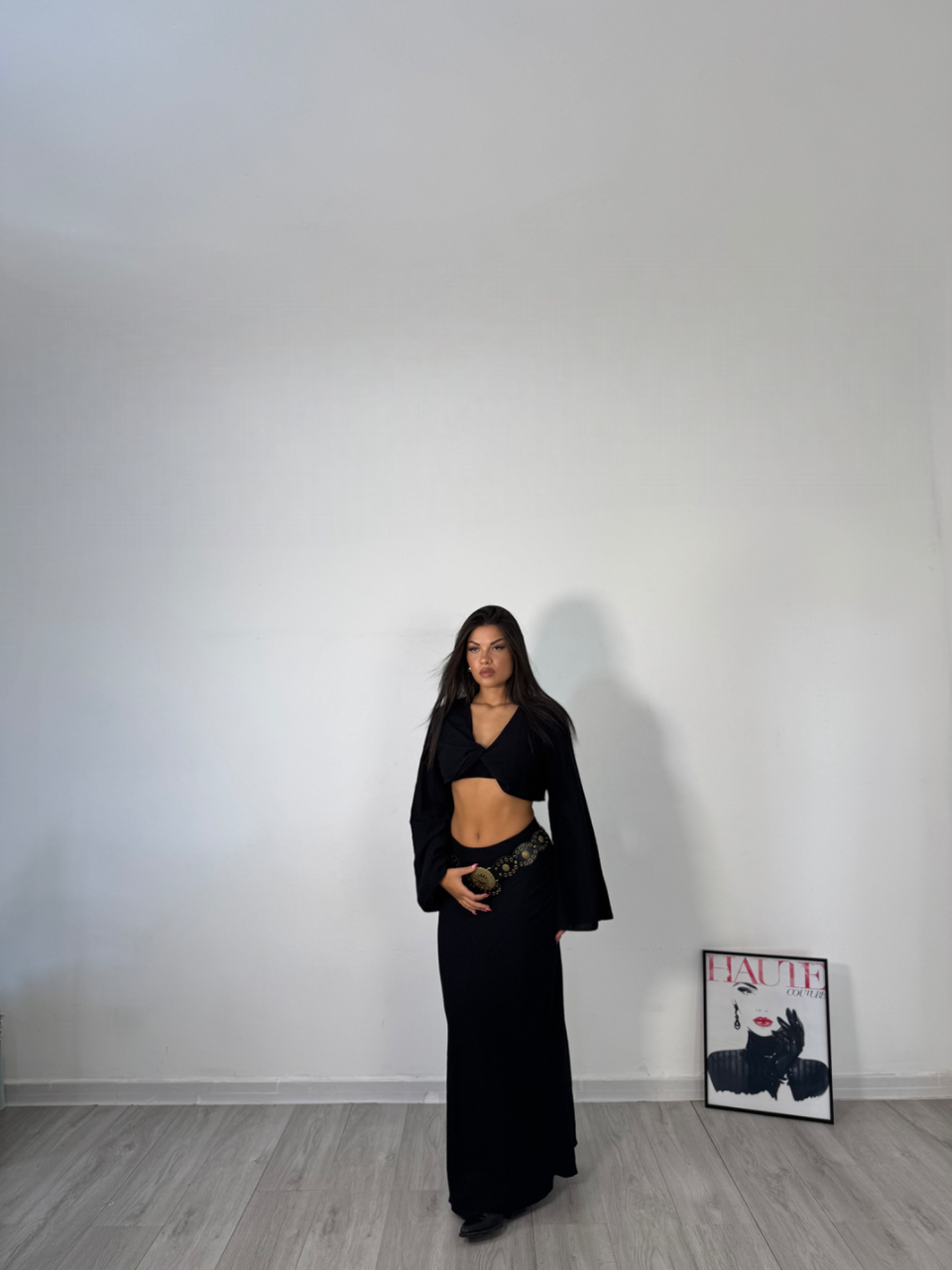 CORDSET SARAH NERO