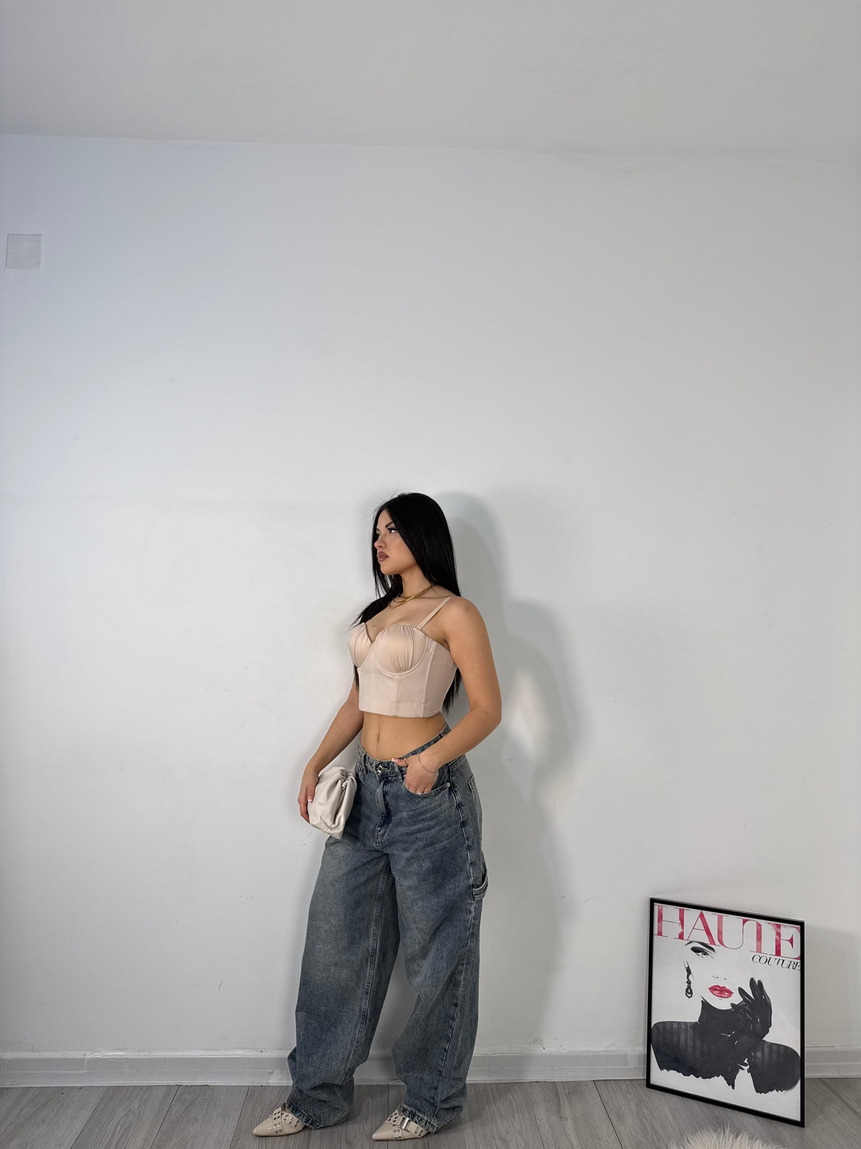 CORSETTO NUDE