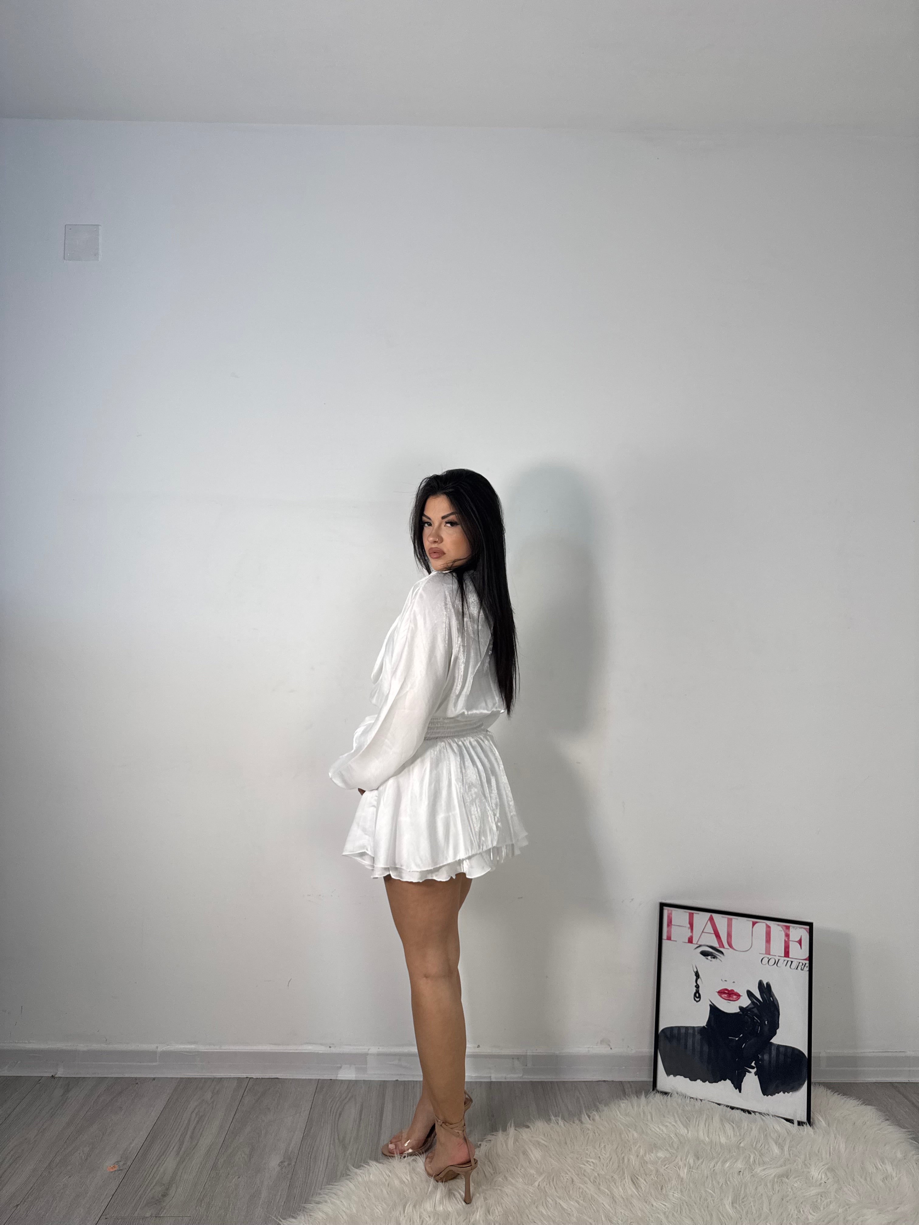 DRESS TOO CHIC WHITE