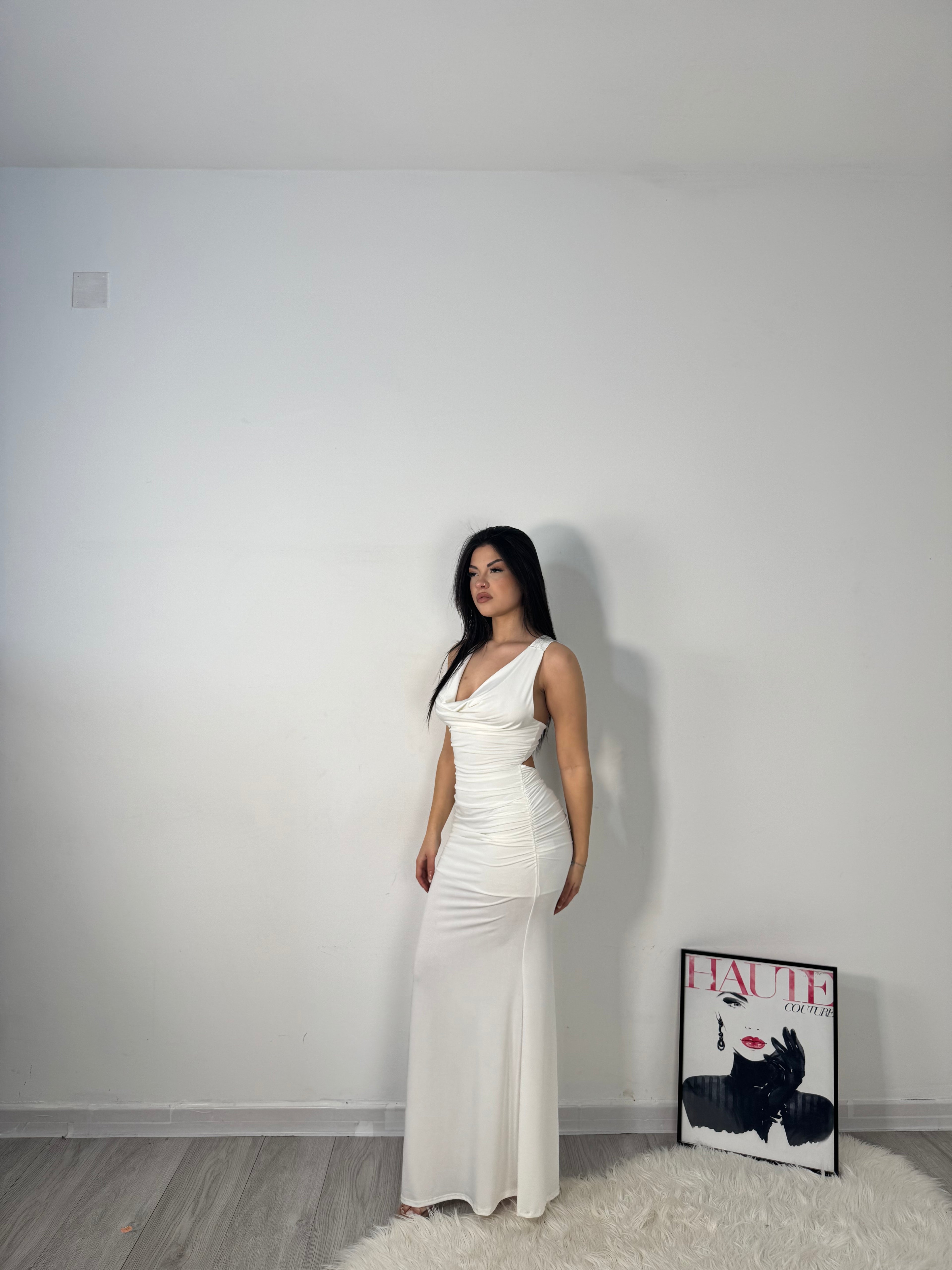 DRESS SHANA WHITE