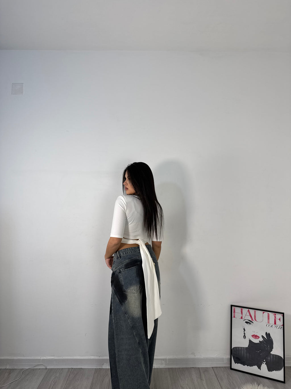 T-SHIRT CROP BIANCA