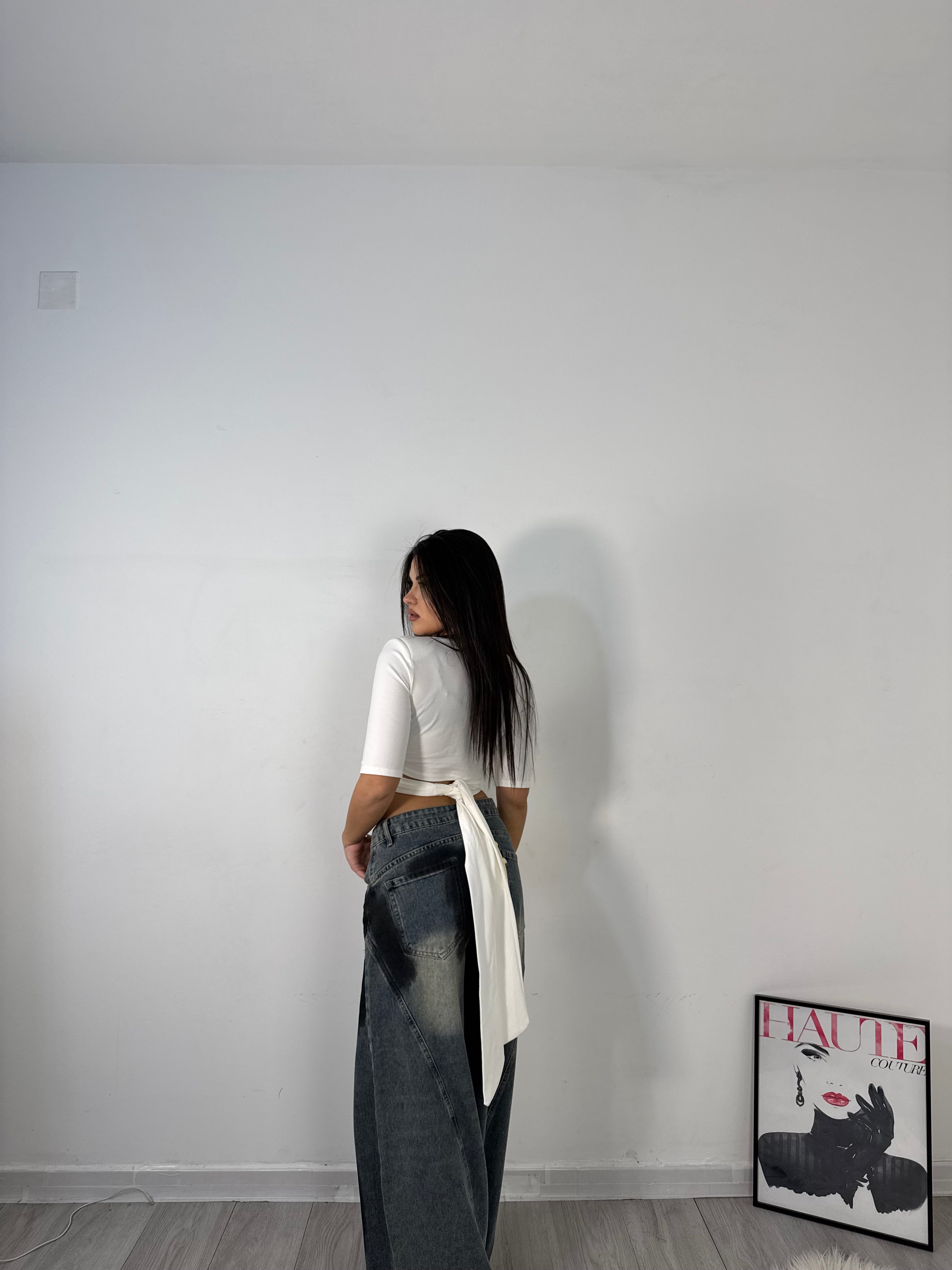 T-SHIRT CROP BIANCA