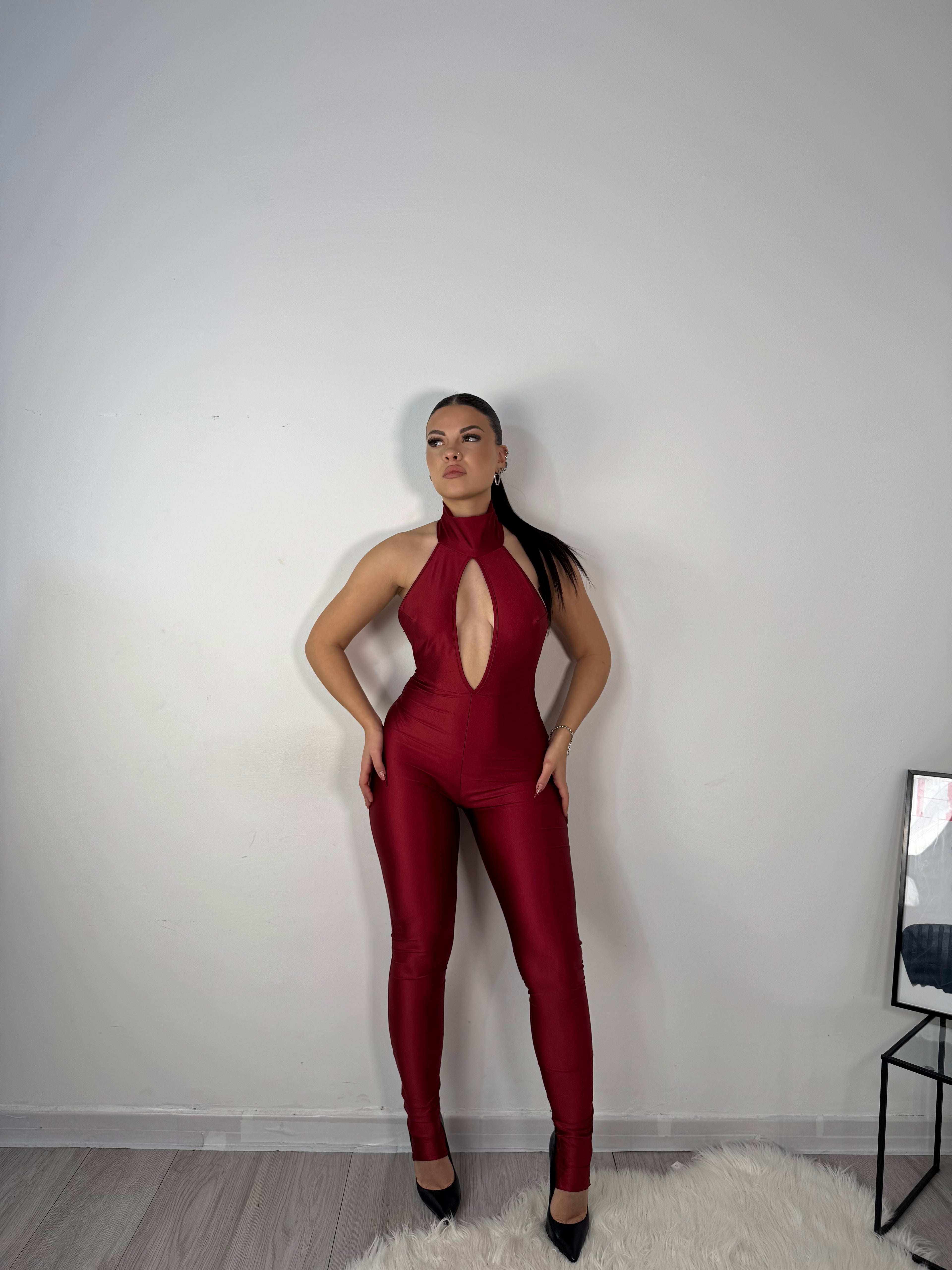 JUMPSUIT CAMILLE BORDEAUX