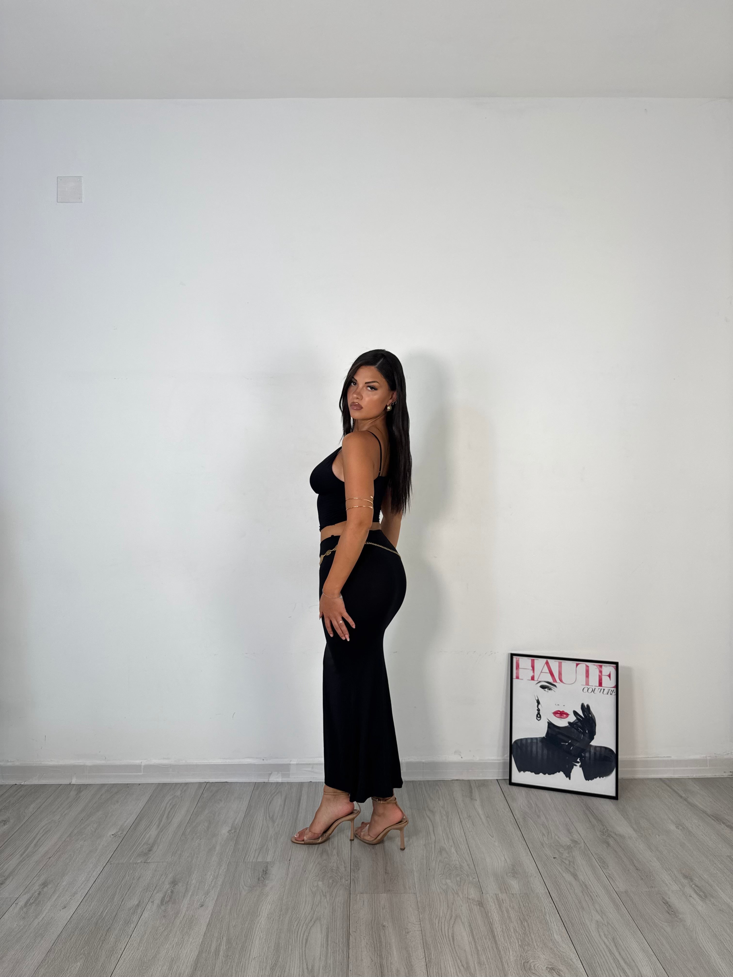 CORDSET MARTA NERO
