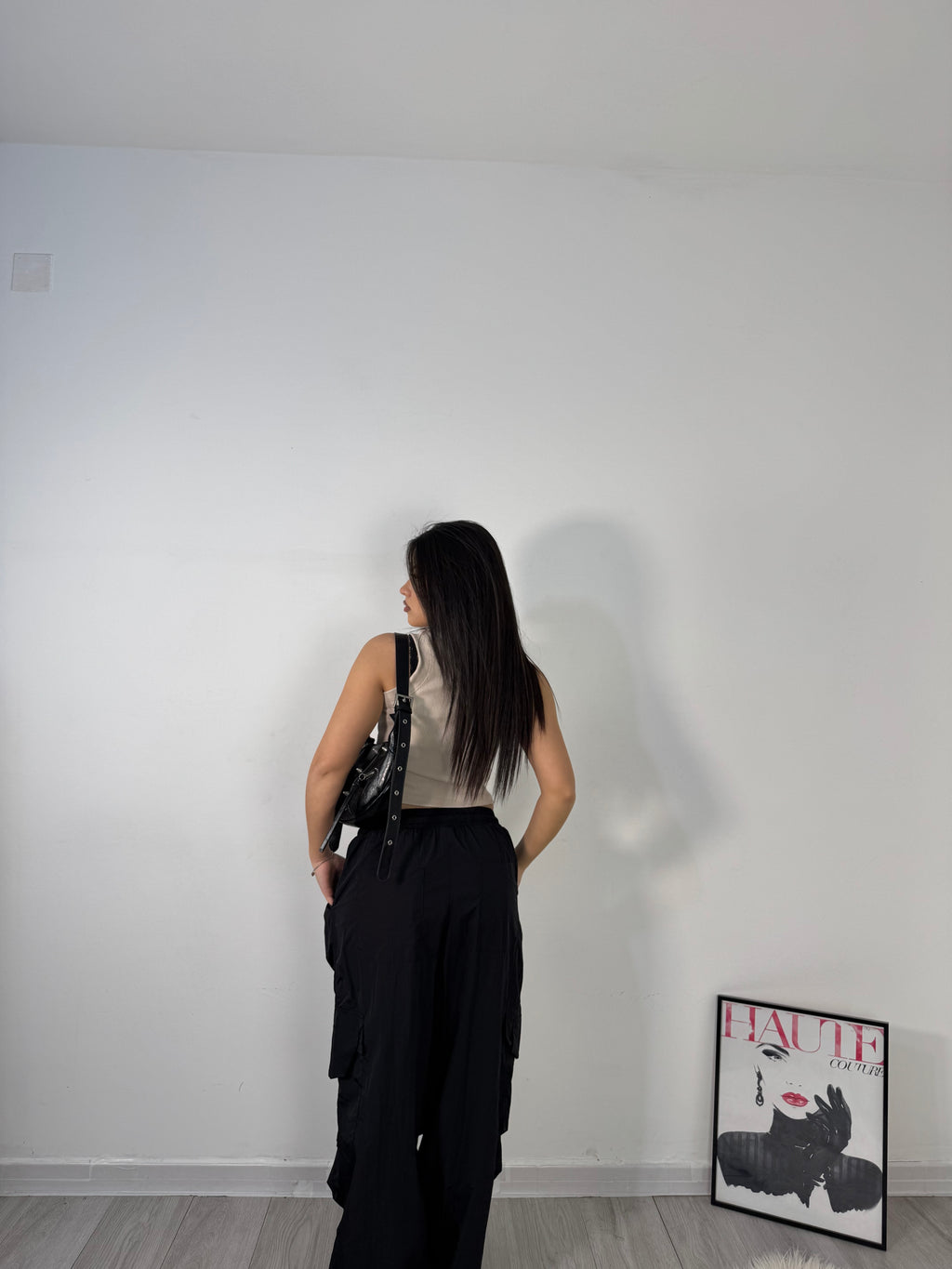 CARGO PANTS BLACK