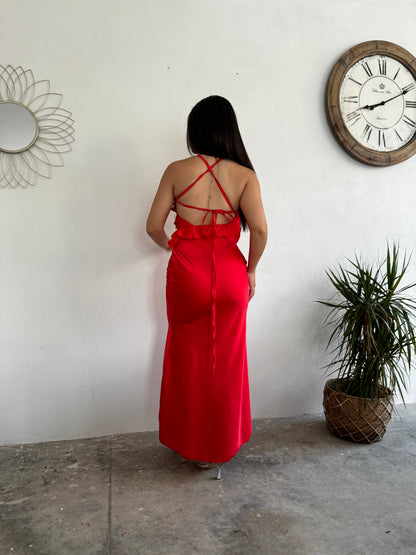 Dress Fiore Rosso