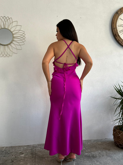 Dress Fiore fucsia