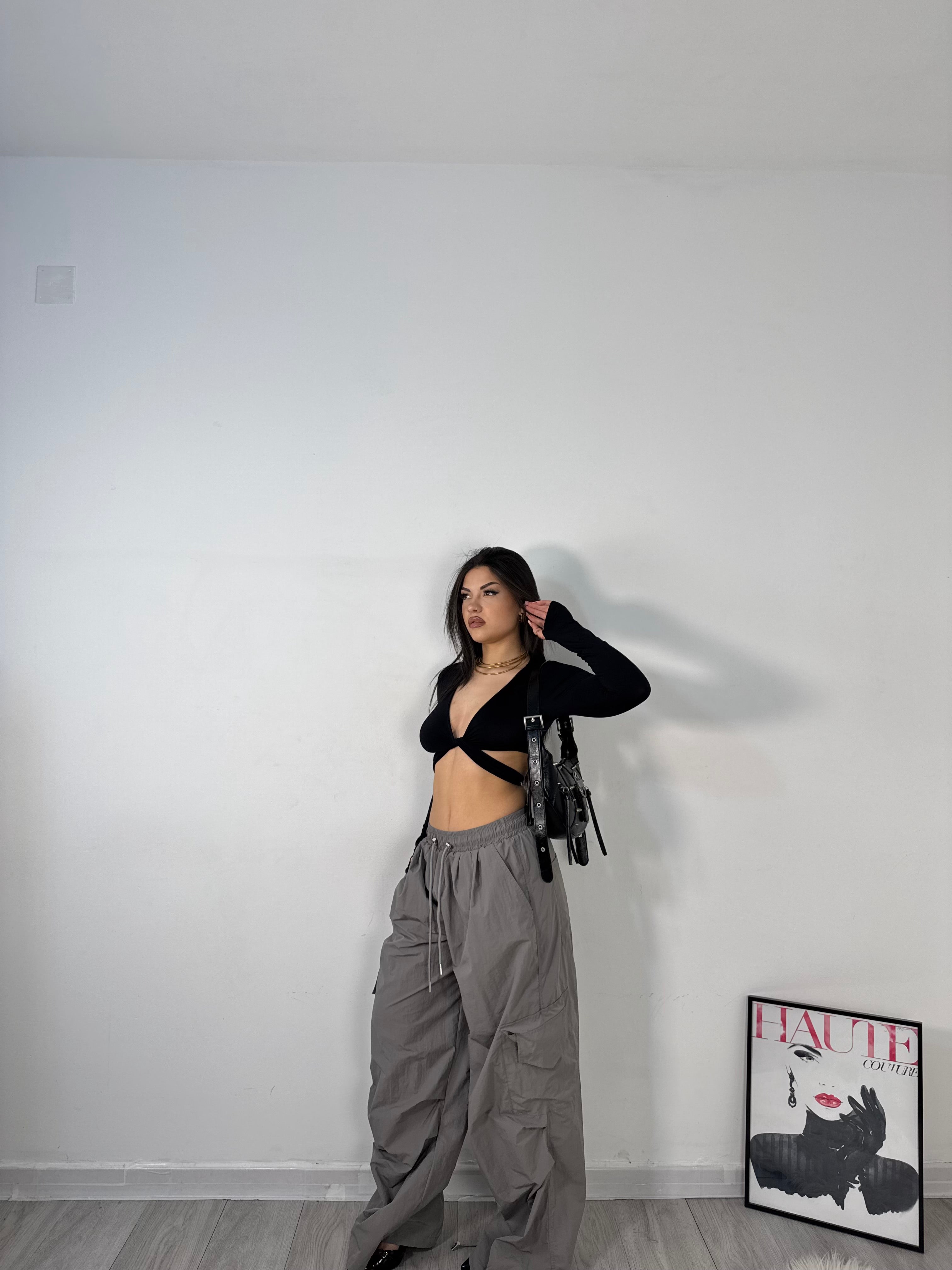 CARGO PANTS GREY