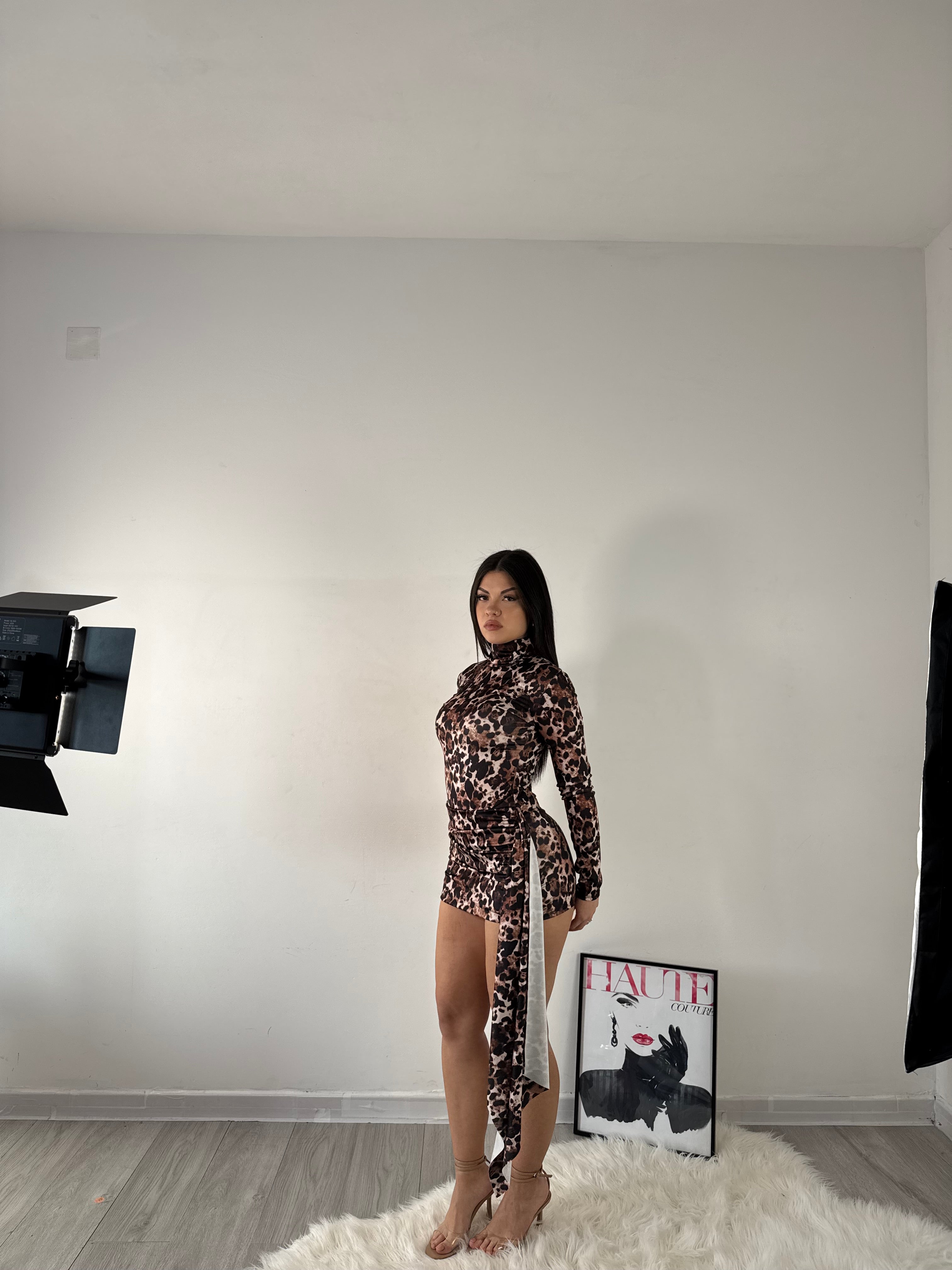 DRESS/SHORT LEOPARDATO