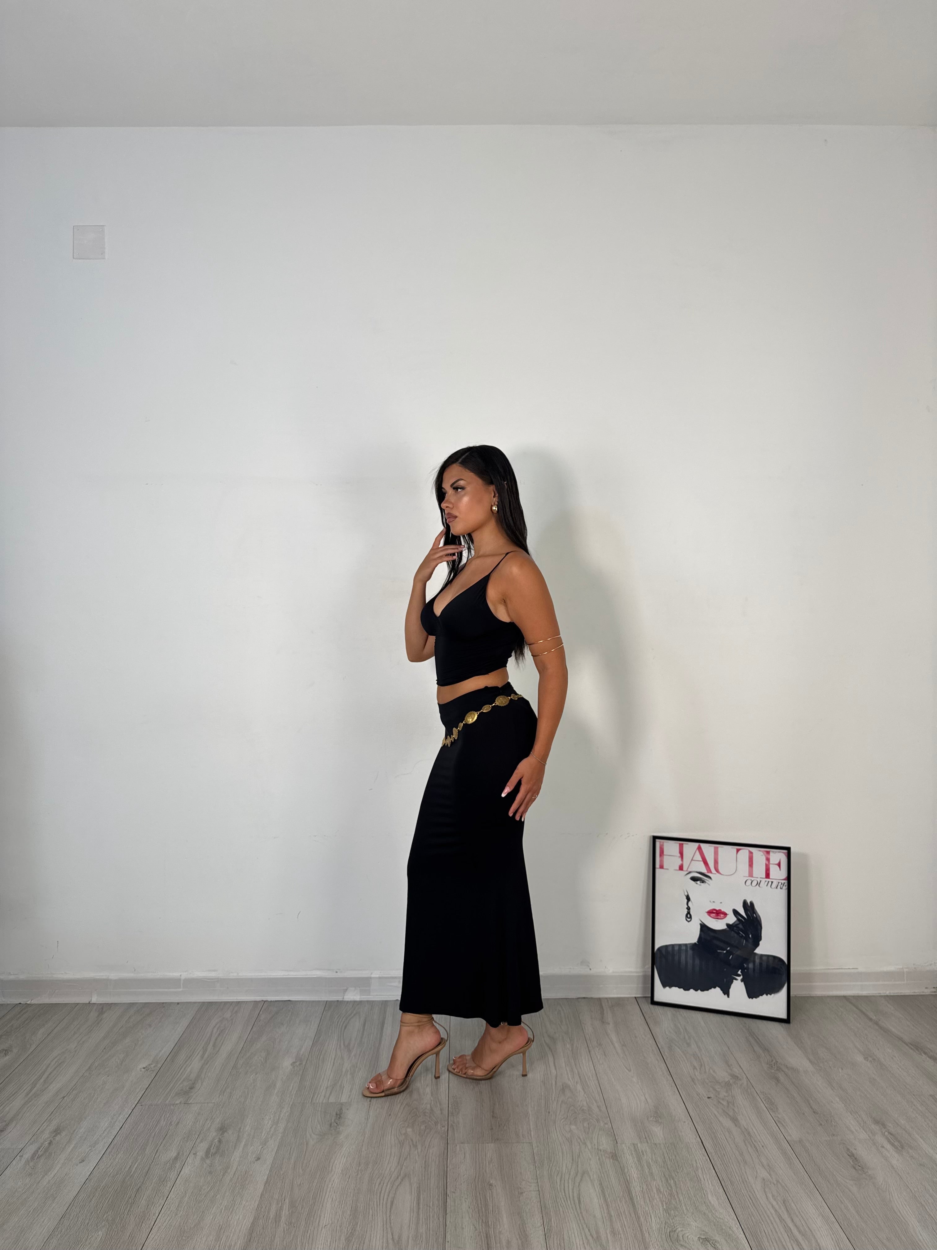 CORDSET MARTA NERO