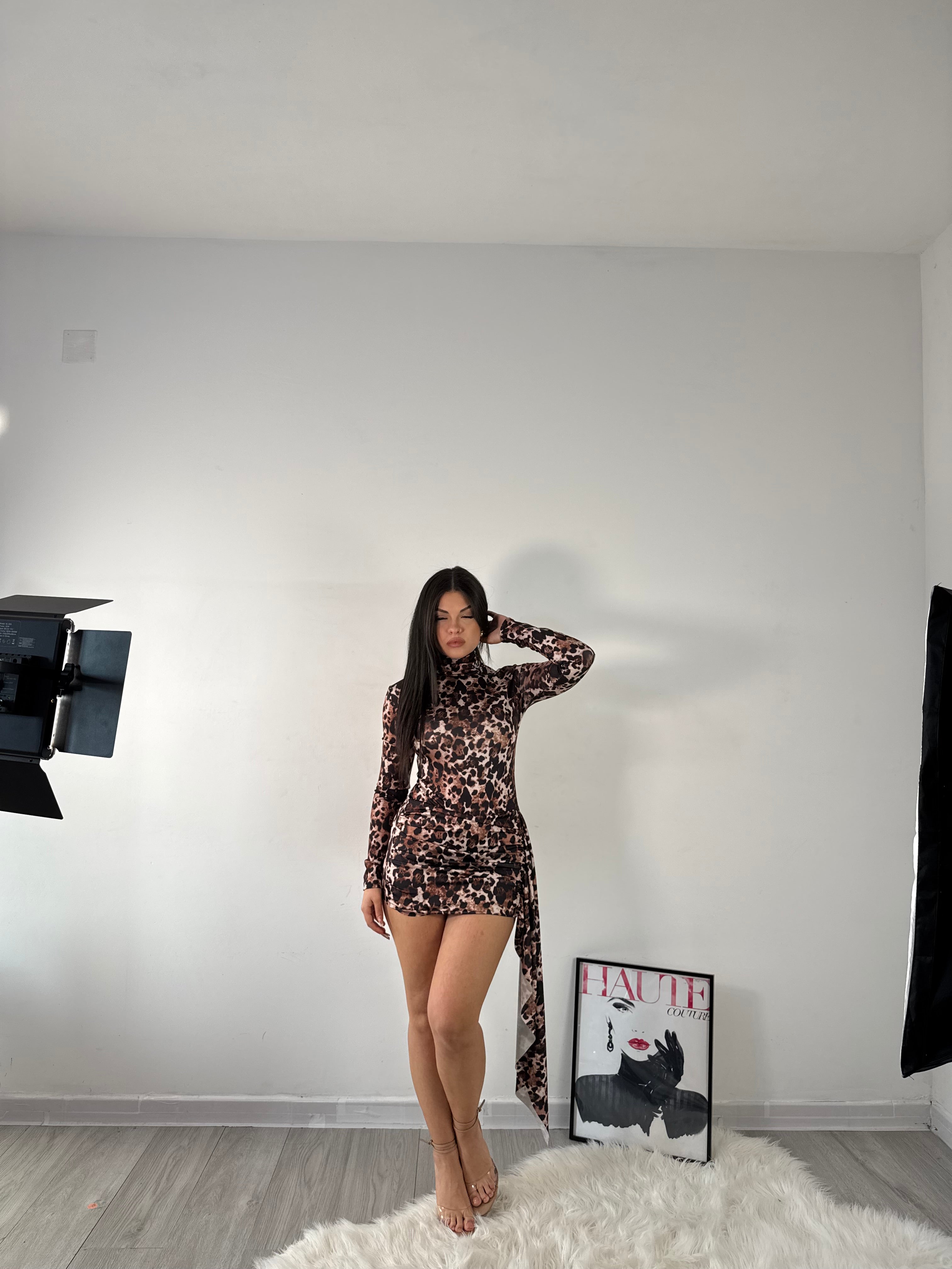 DRESS/SHORT LEOPARDATO