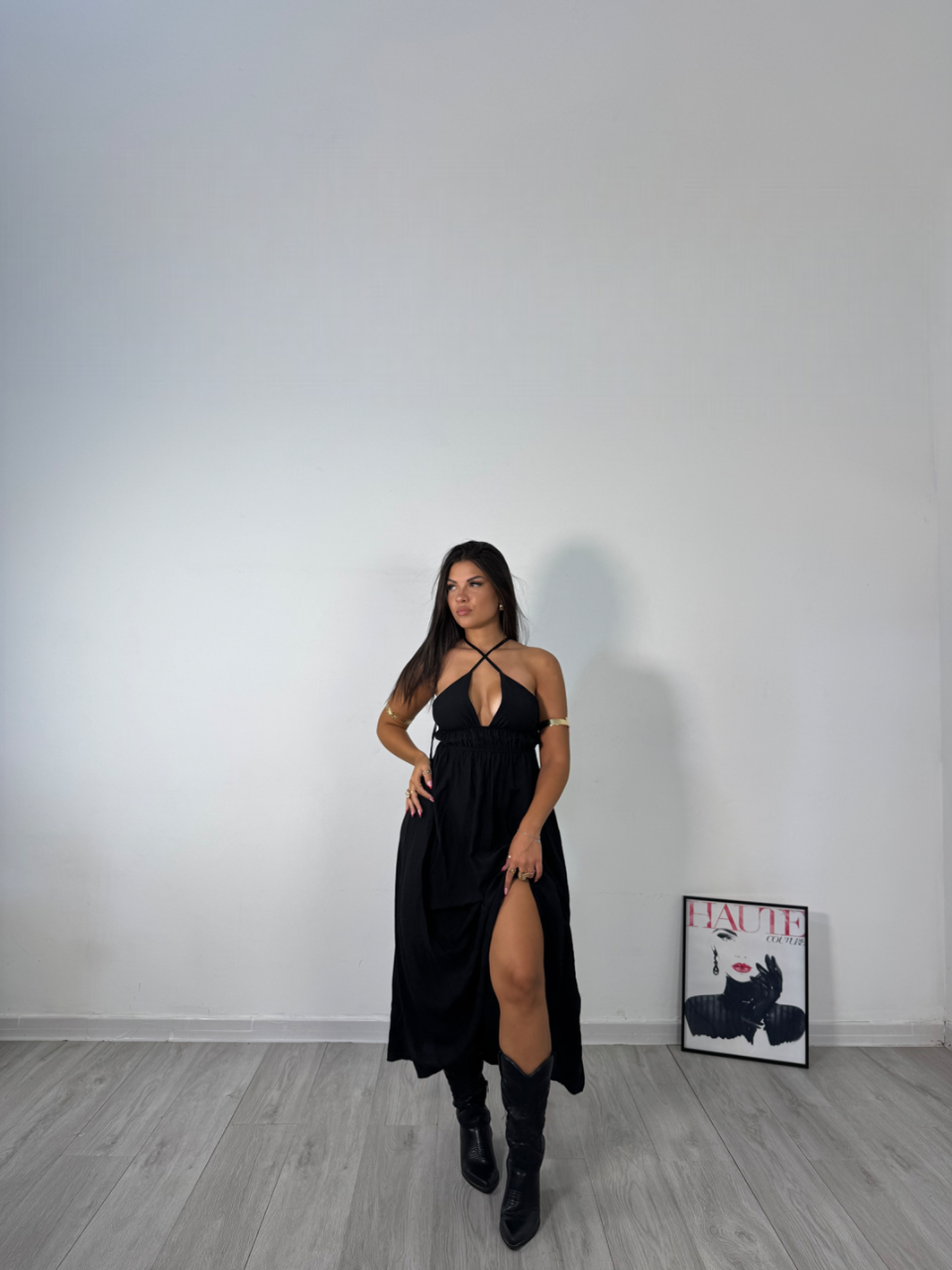 LONGDRESS SIRYA NERO