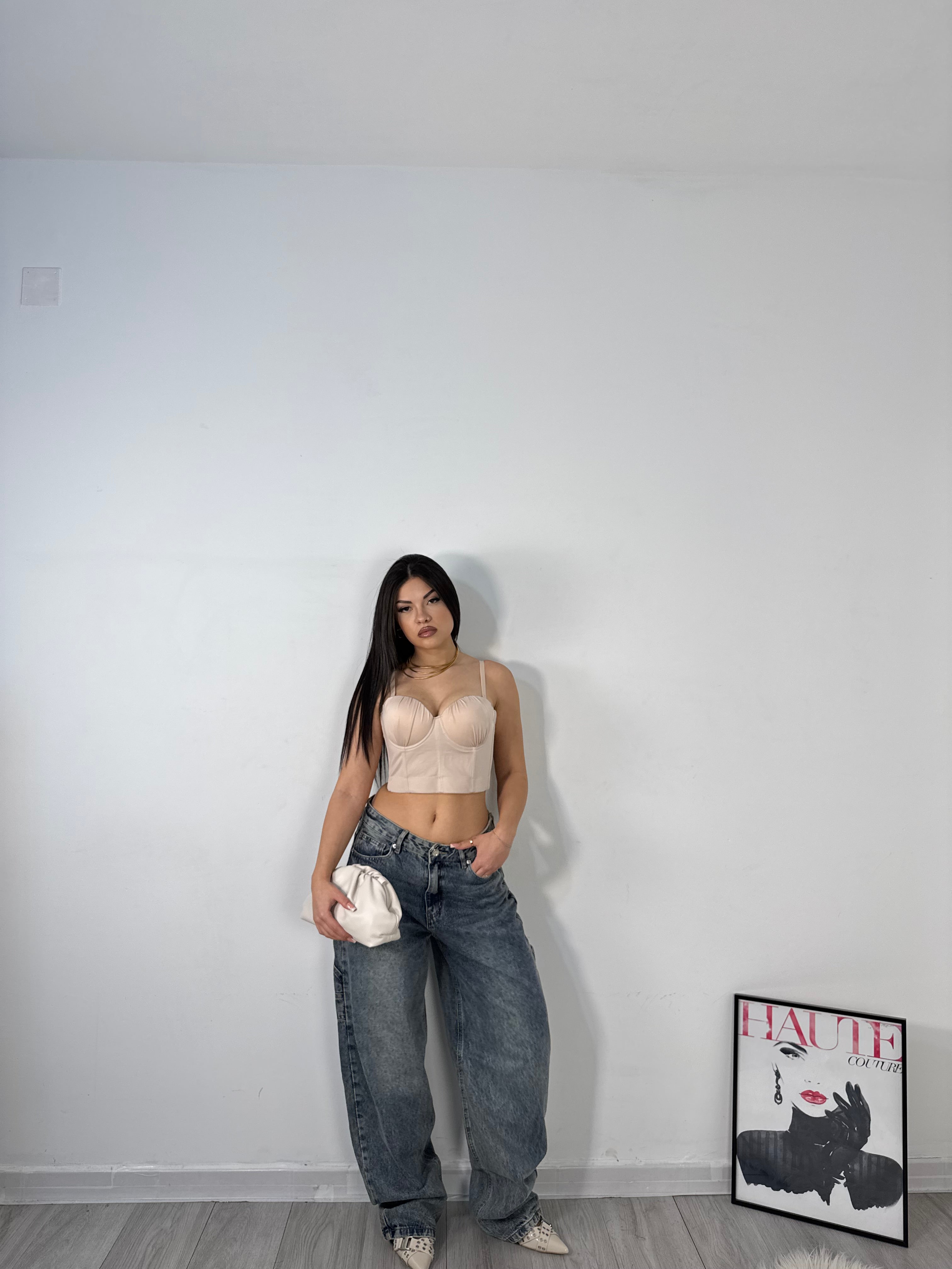 CORSETTO NUDE