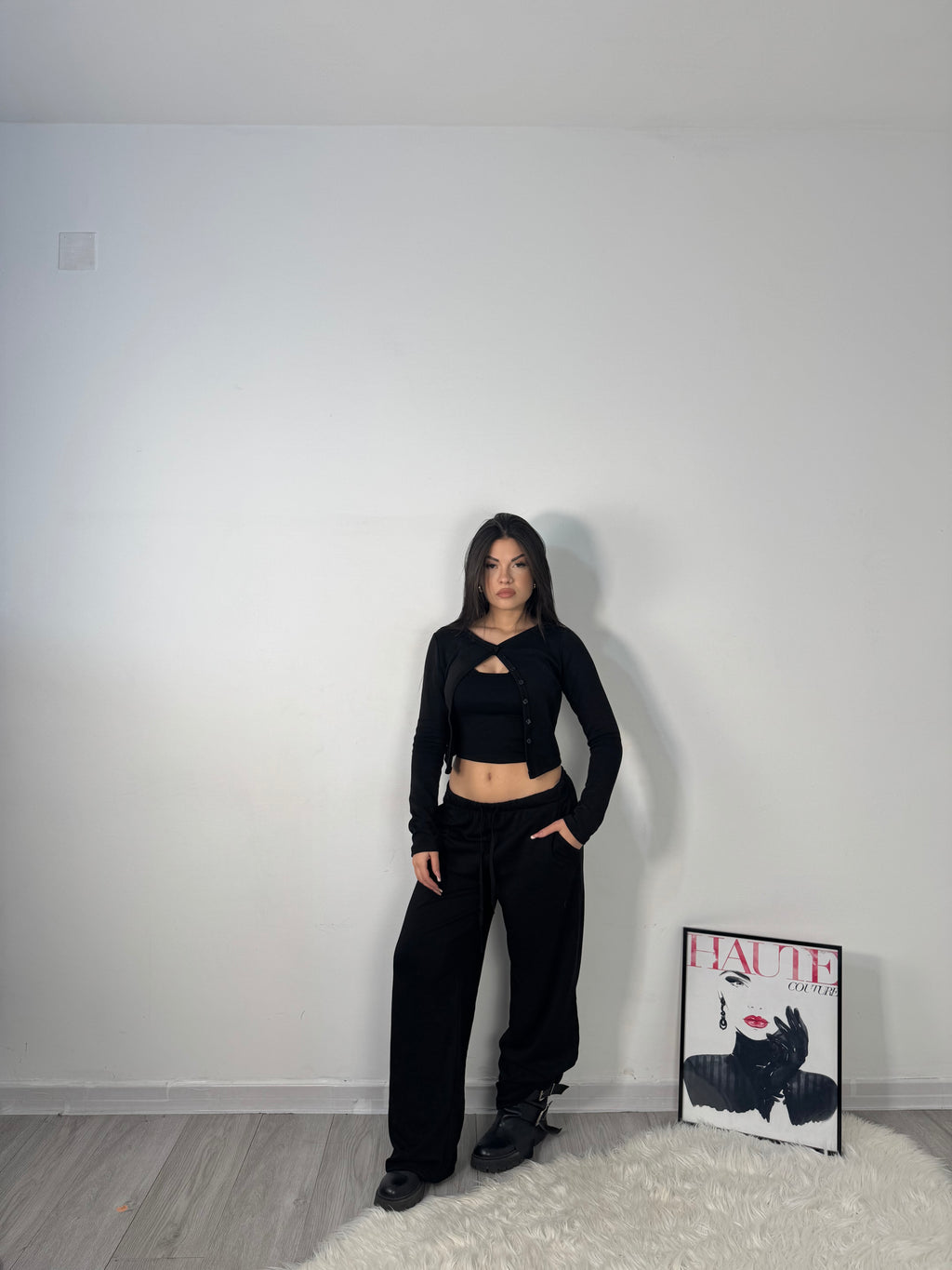 CORDSET FREE TIME BLACK