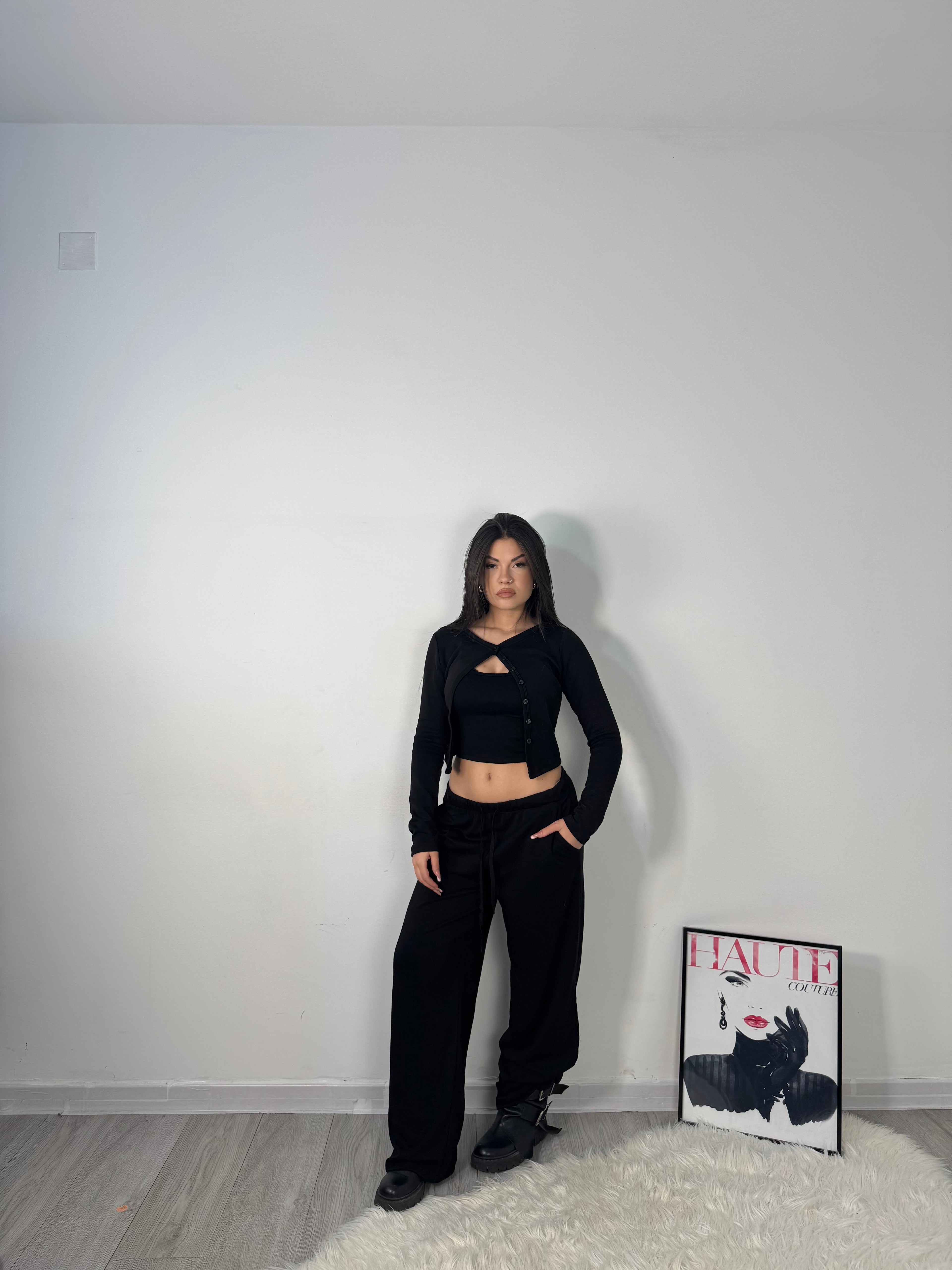CORDSET FREE TIME BLACK