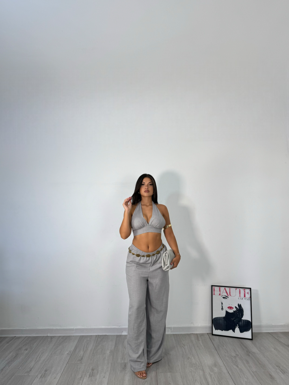 CORDSET SELENE GRIGIO