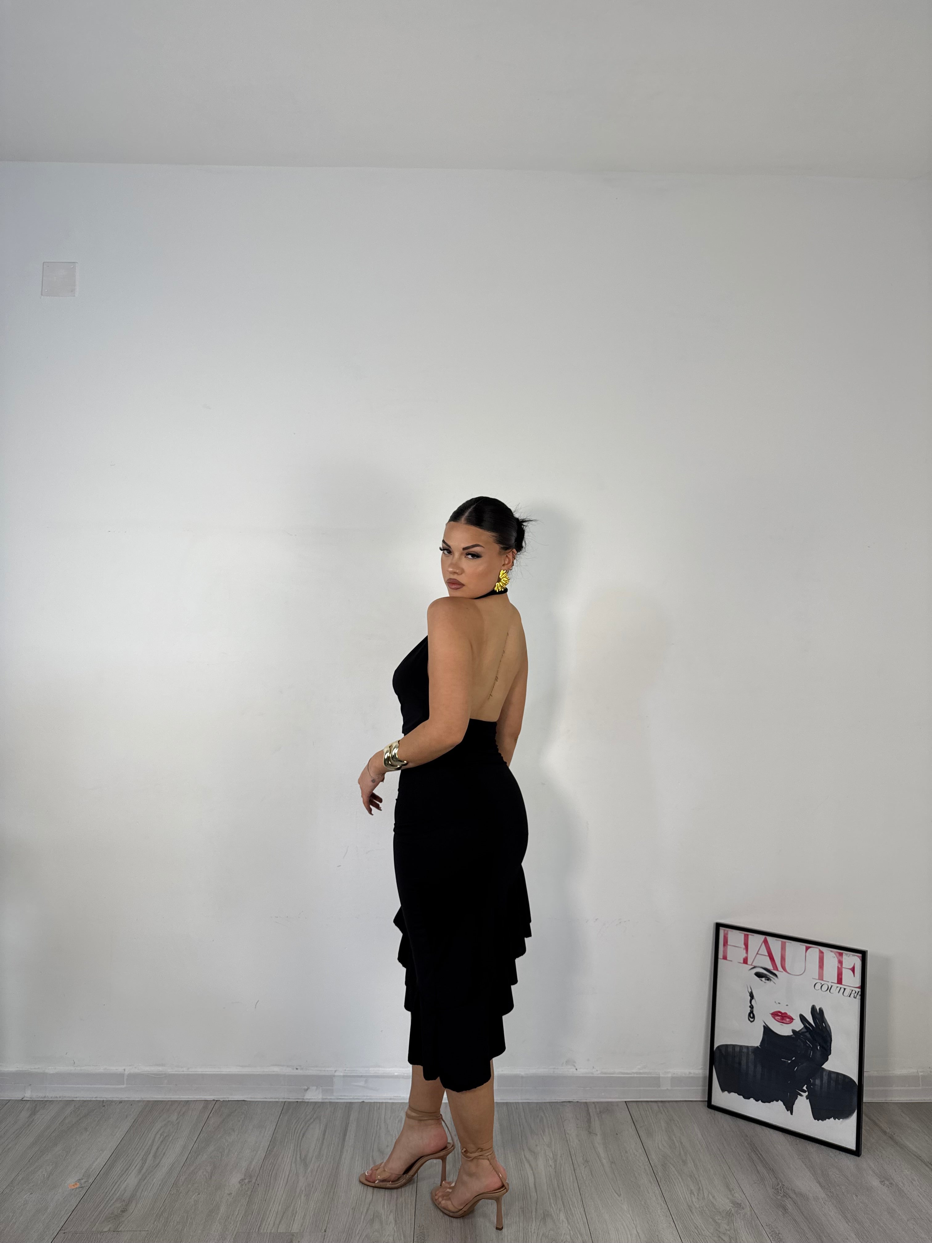 DRESS MARLESIA NERO