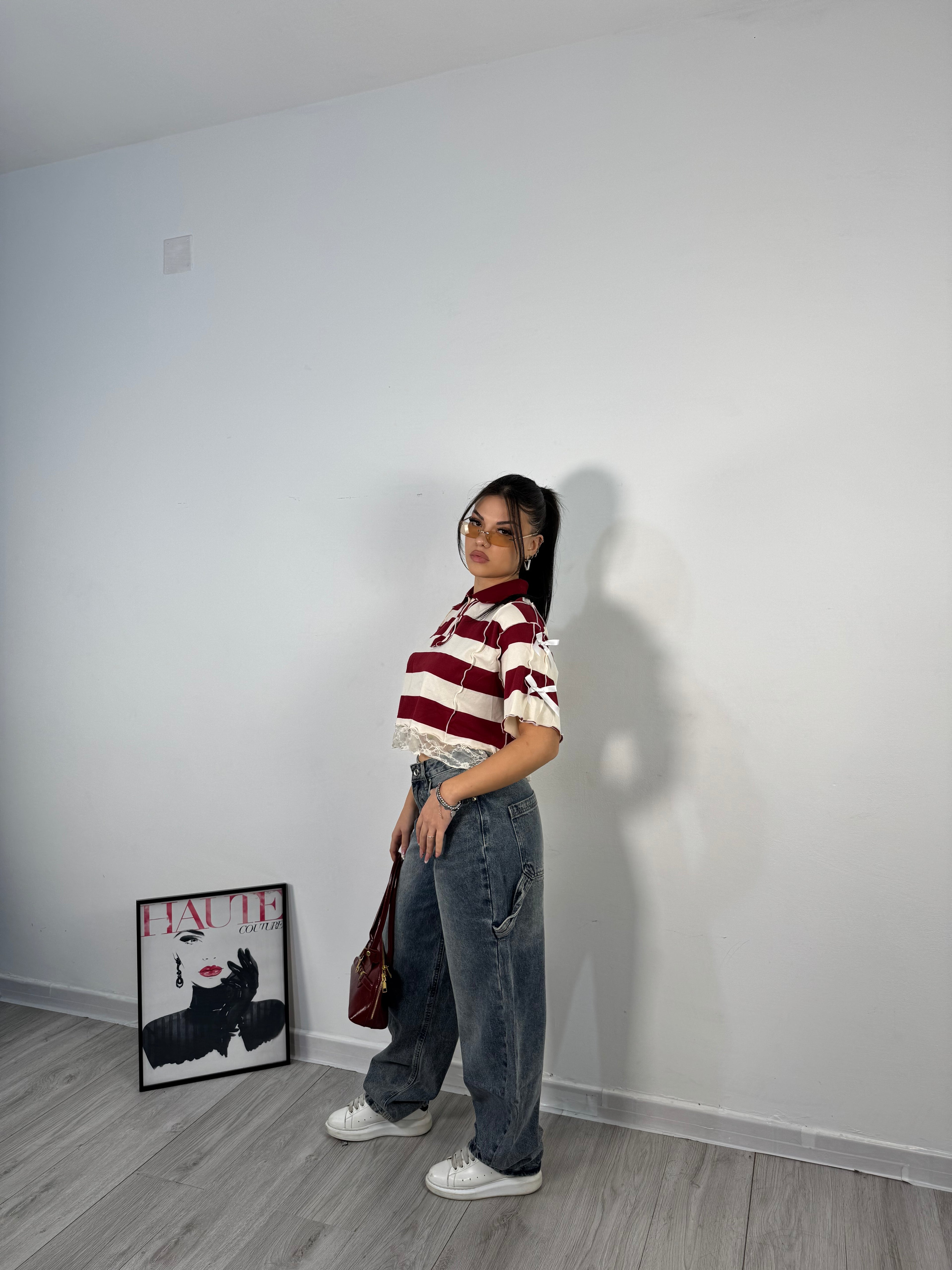 POLO ELISA BORDEAUX