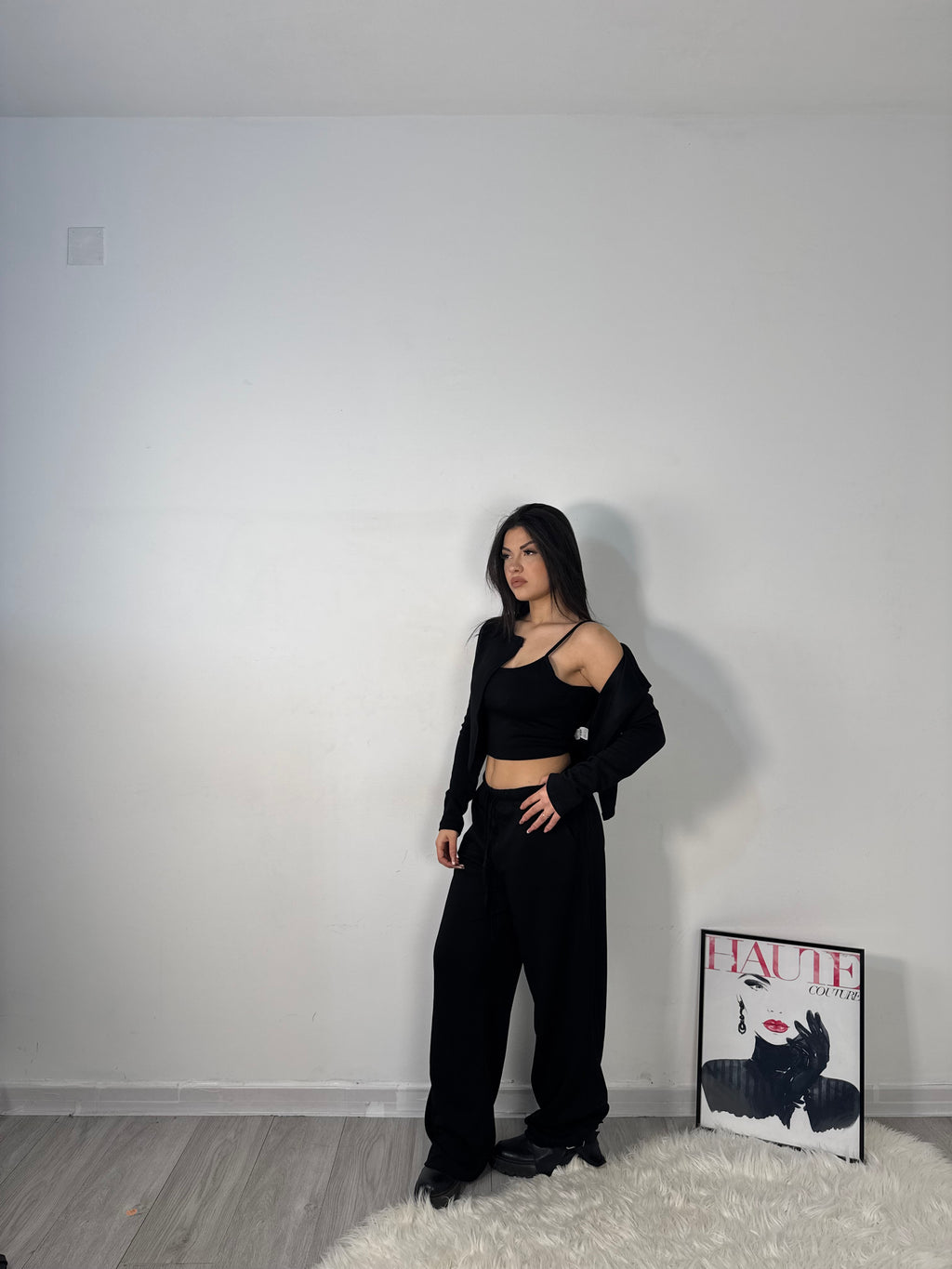 CORDSET FREE TIME BLACK
