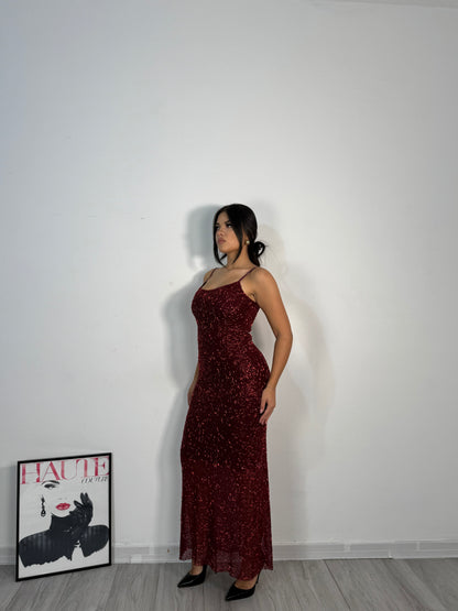 DRESS MARILYN ROSSO