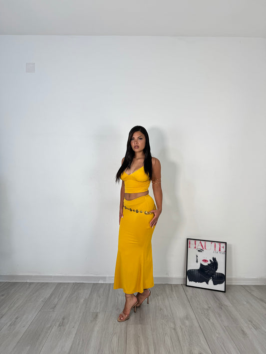 CORDSET MARTA GIALLO