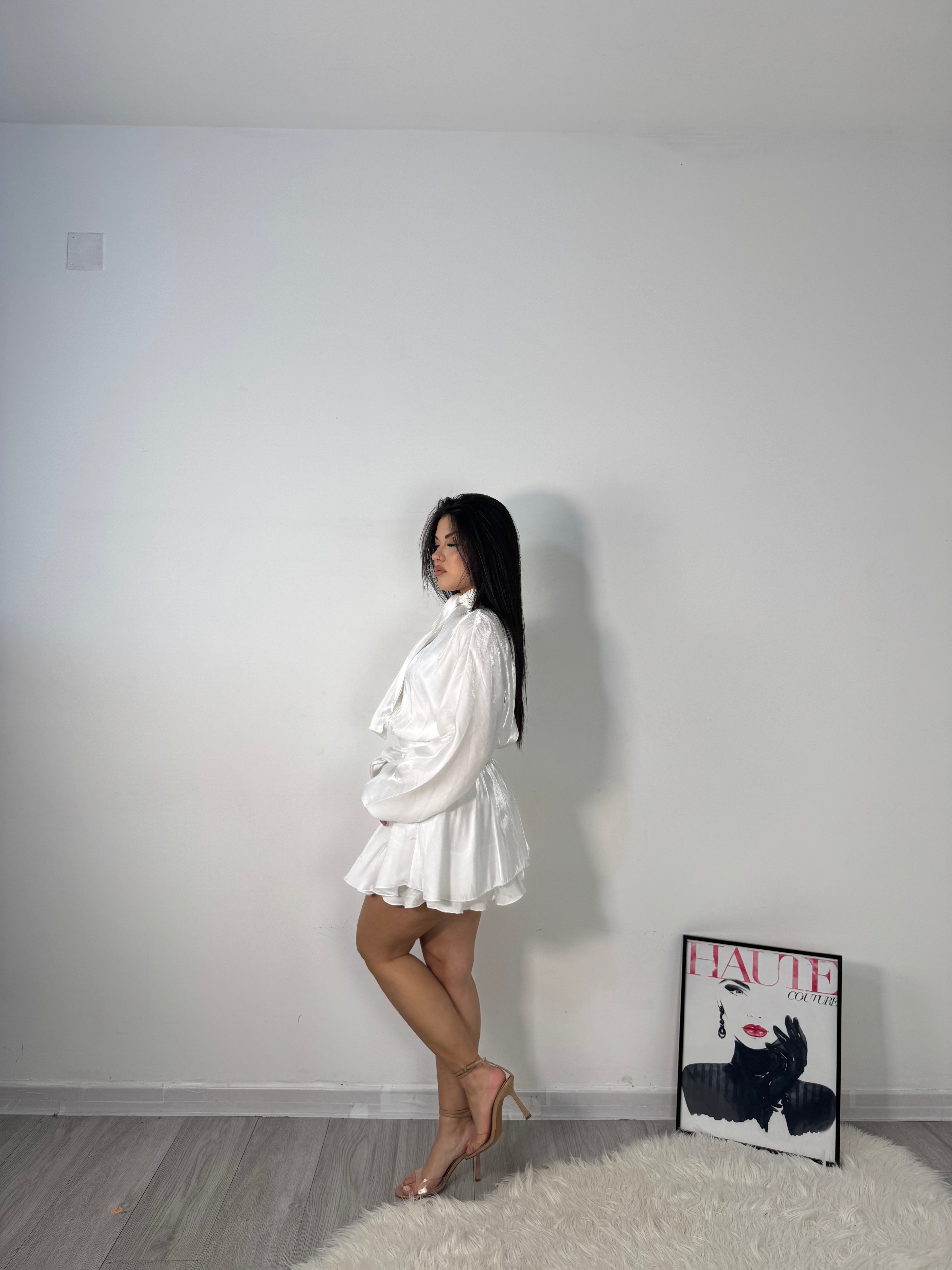 DRESS TOO CHIC WHITE