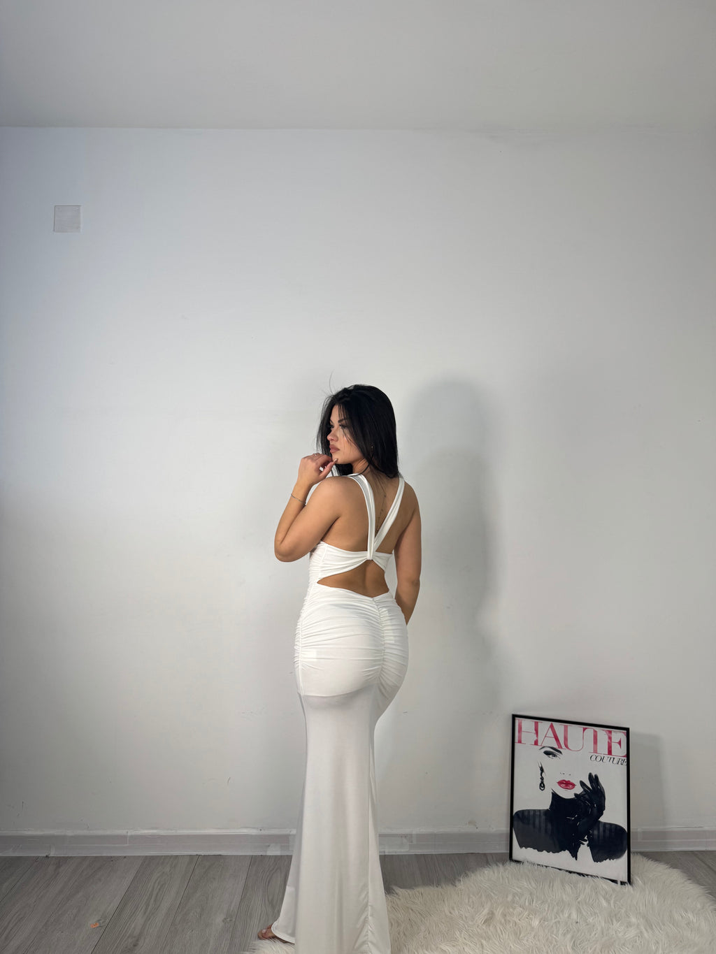 DRESS SHANA WHITE