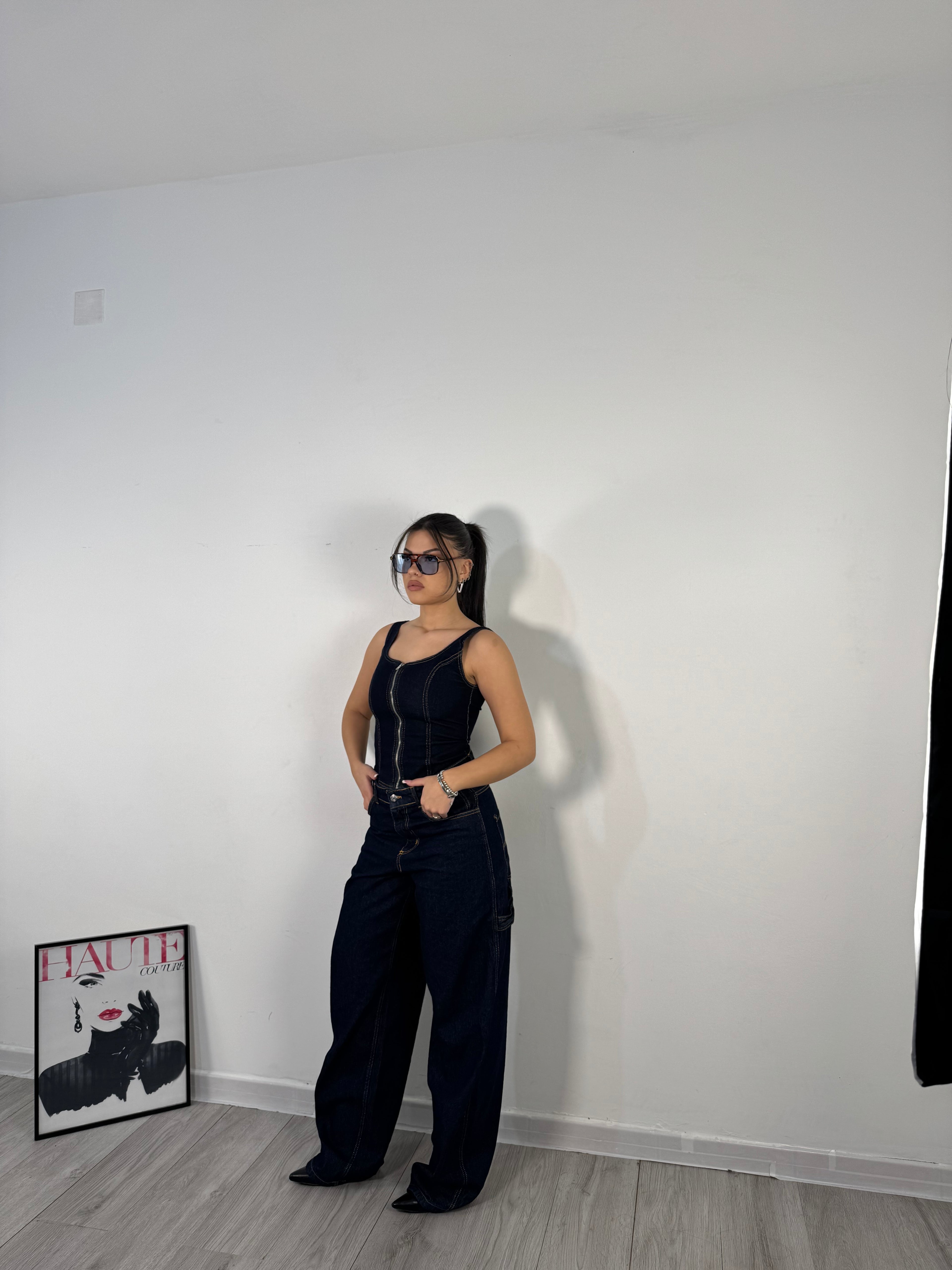 TOP IN DENIM