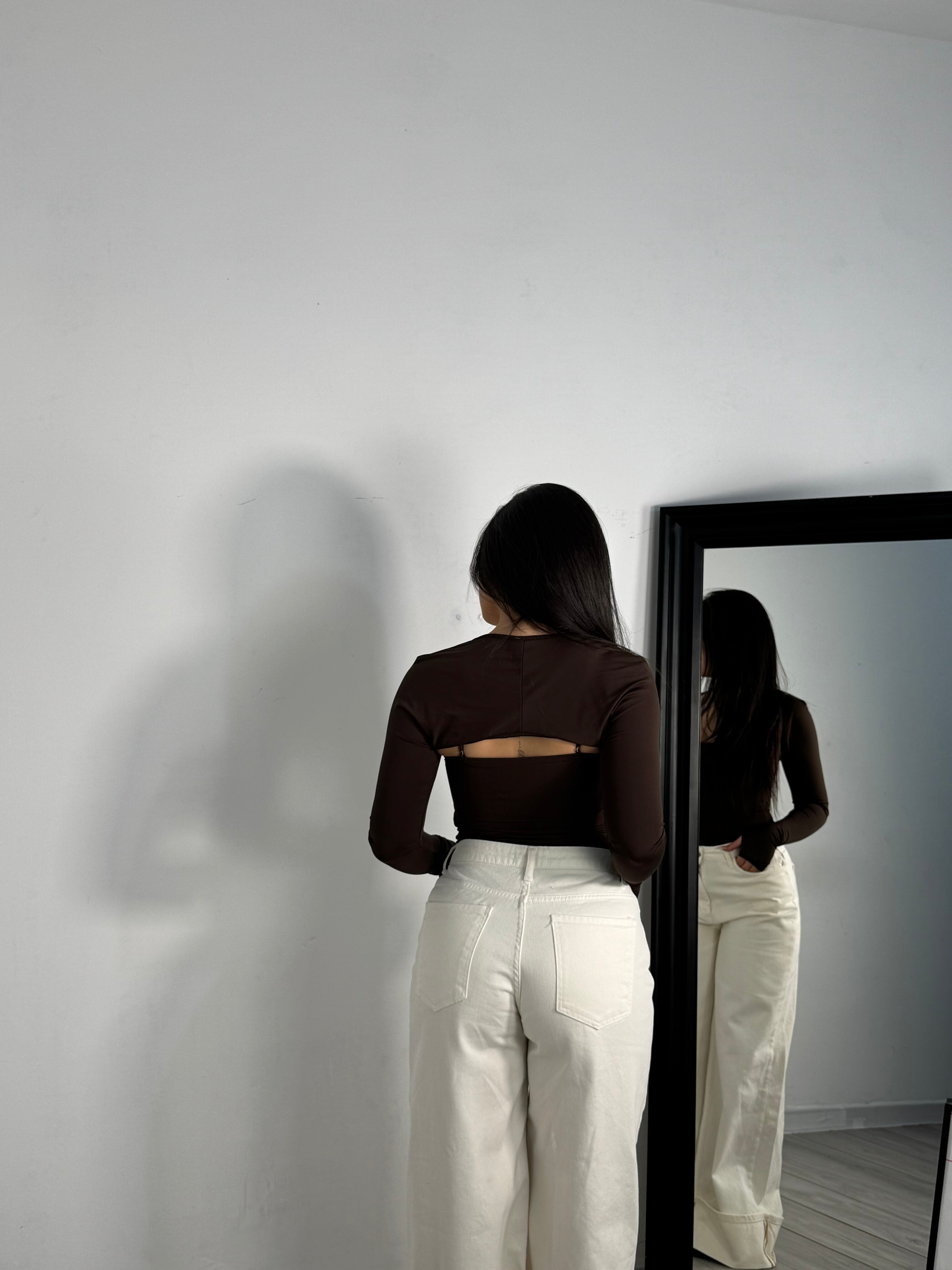 BODY COPRISPALLA MARRONE