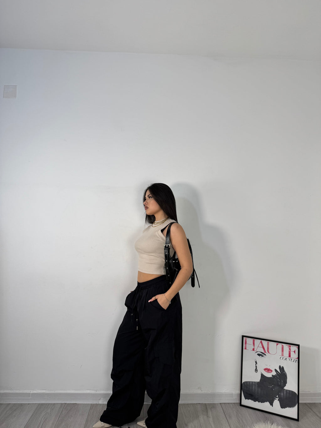 CARGO PANTS BLACK