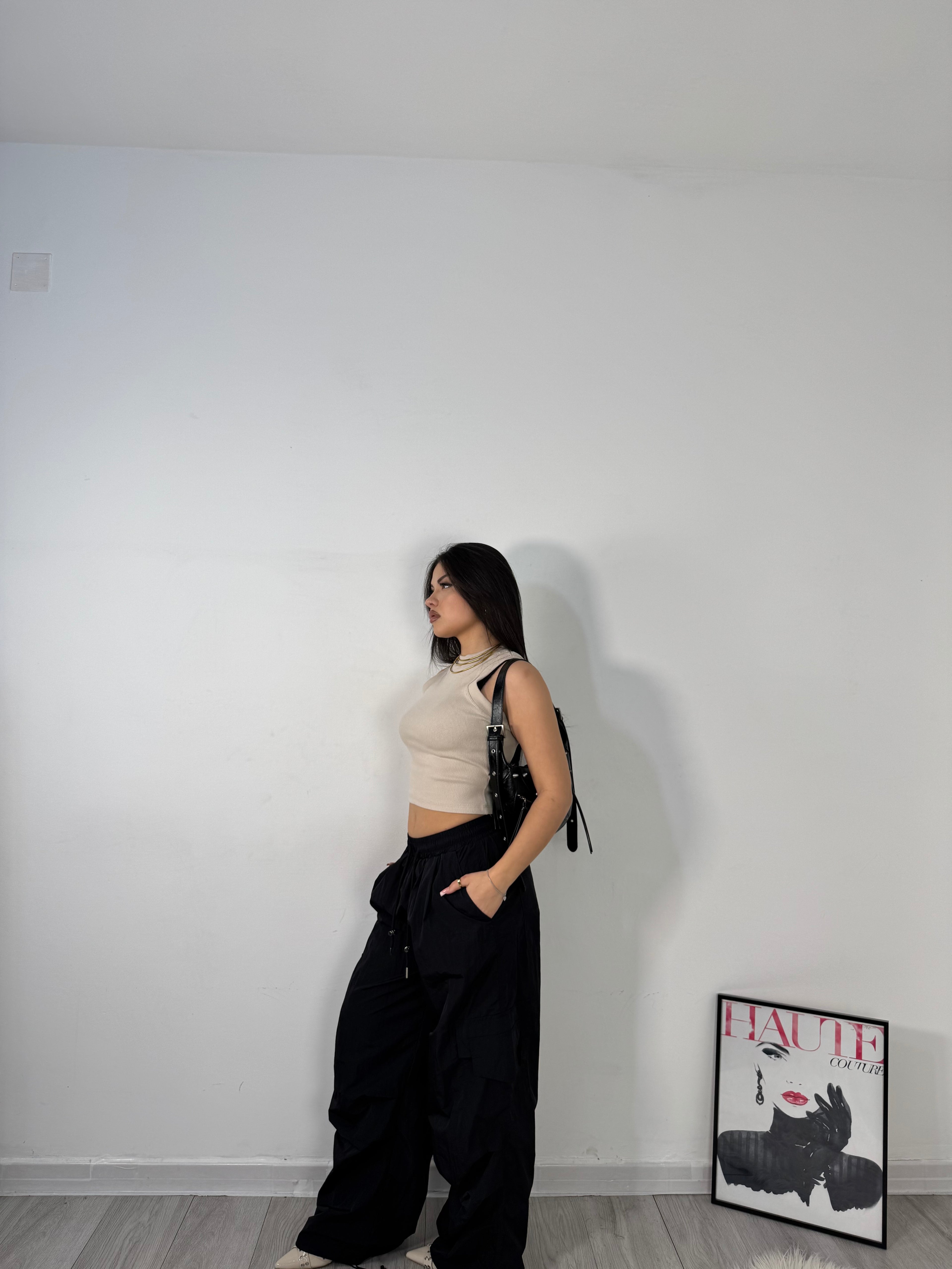 CARGO PANTS BLACK