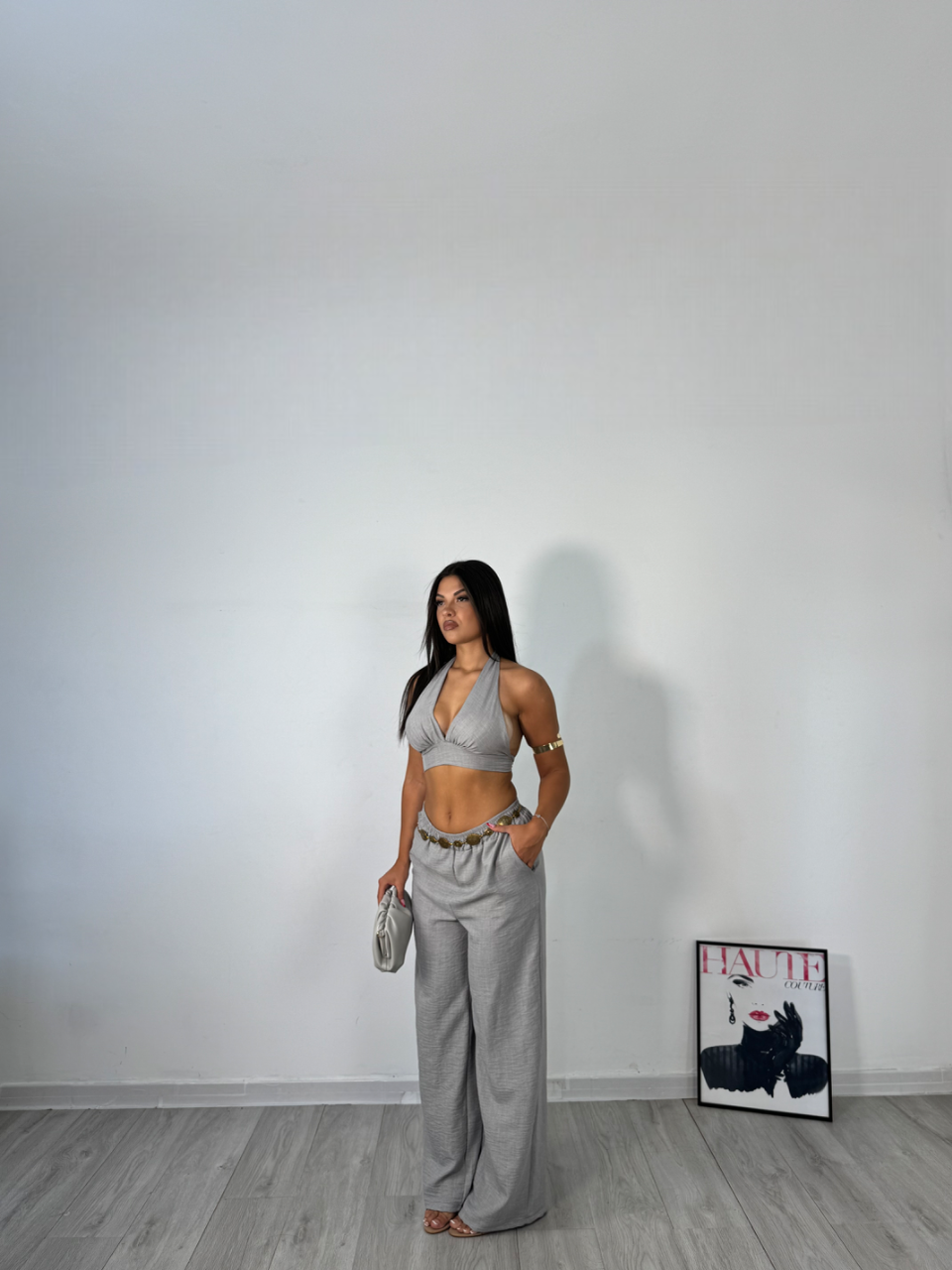 CORDSET SELENE GRIGIO