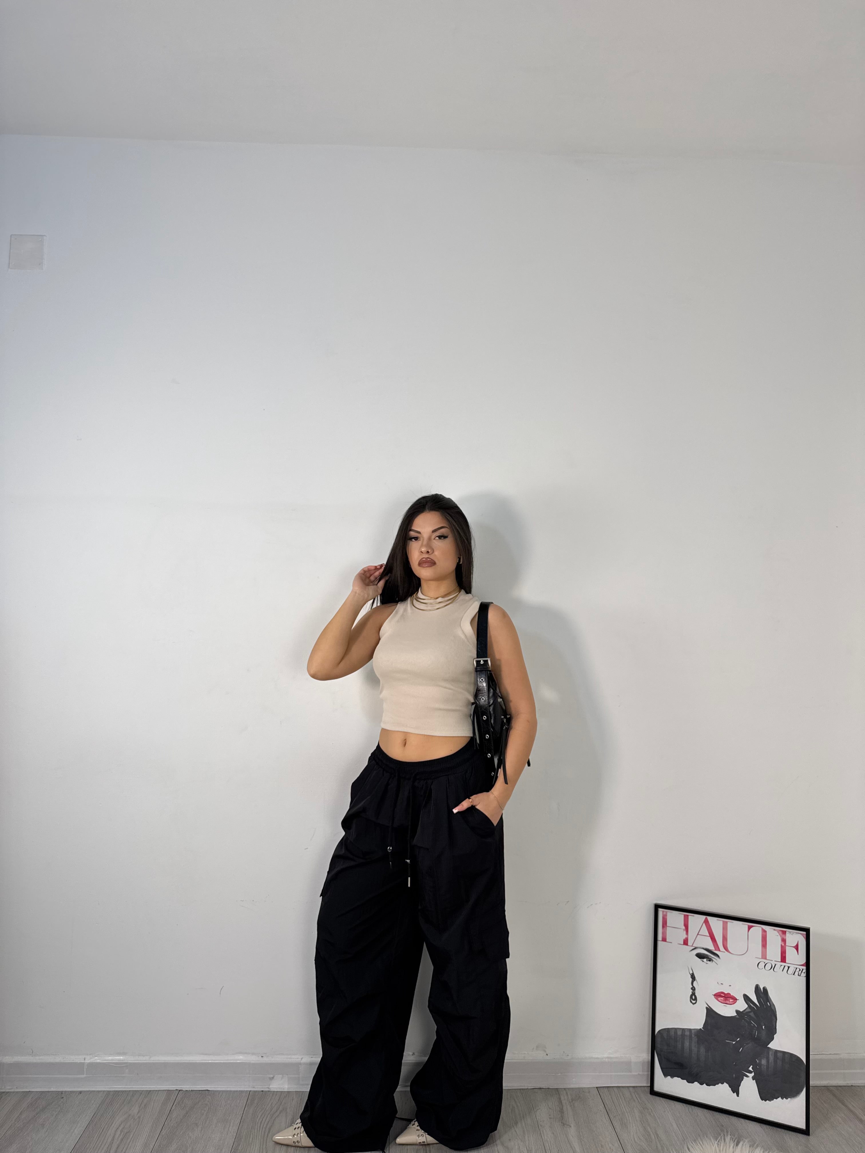 CARGO PANTS BLACK