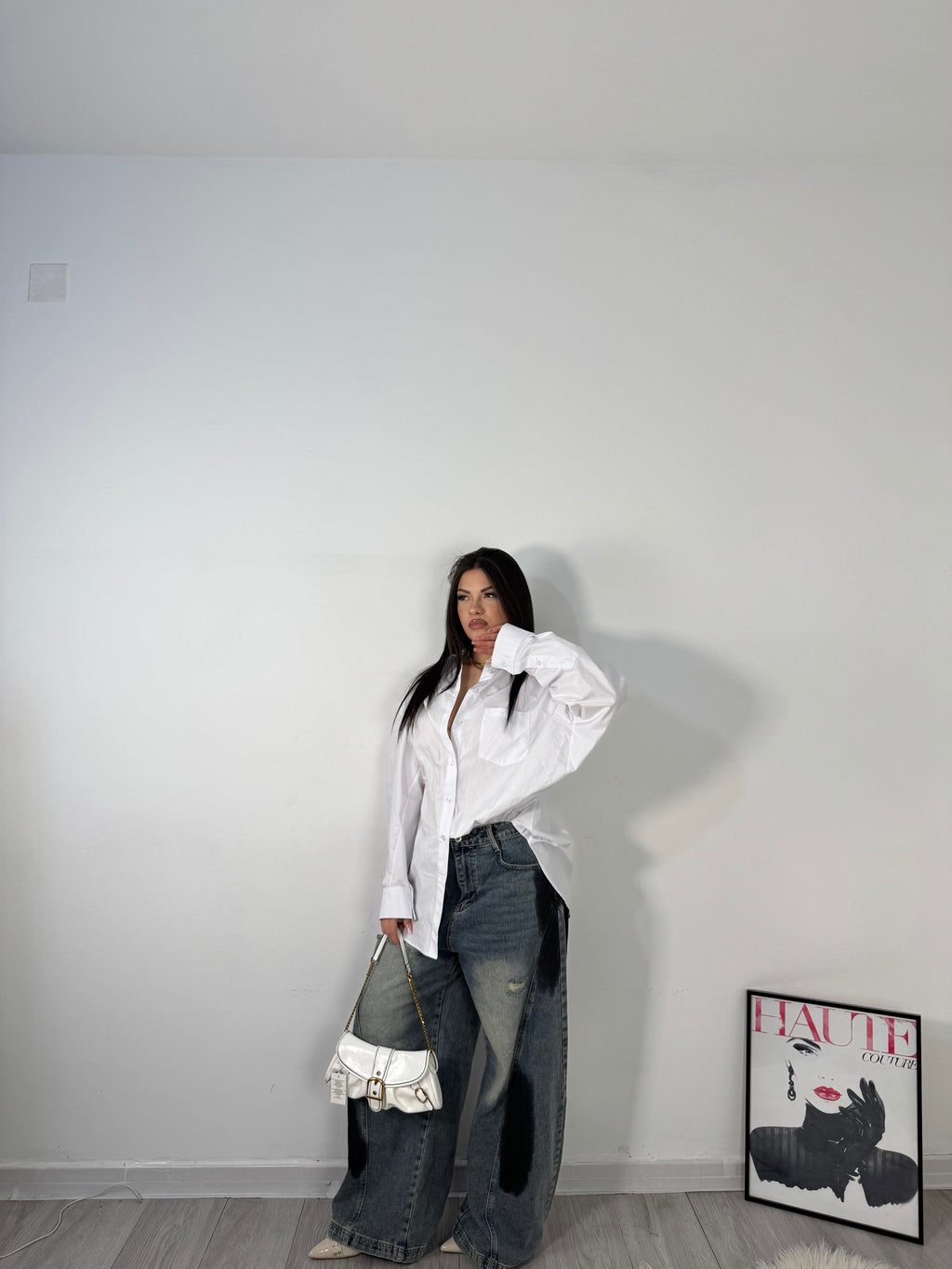 CAMICIA OVER WHITE