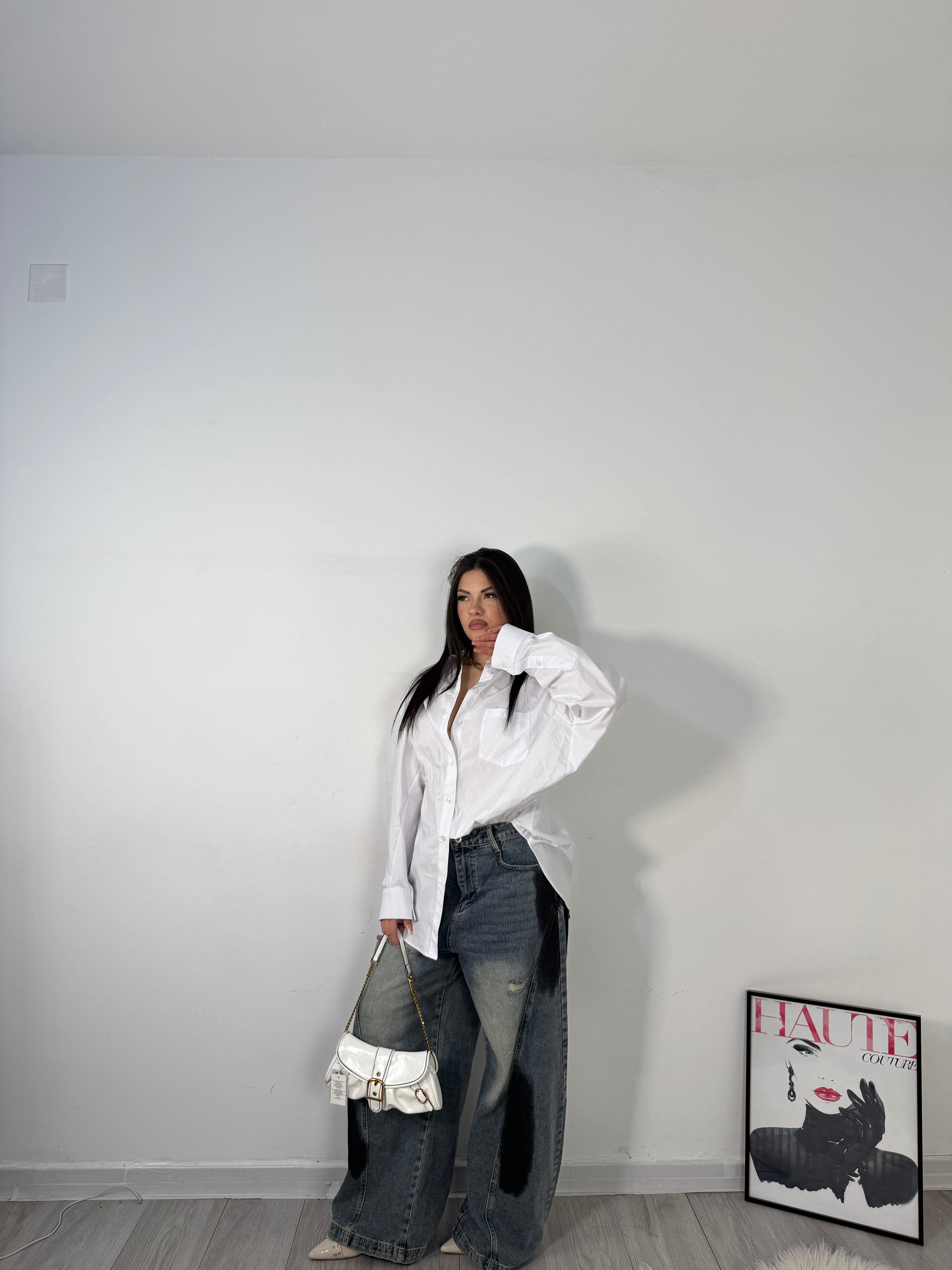 CAMICIA OVER WHITE