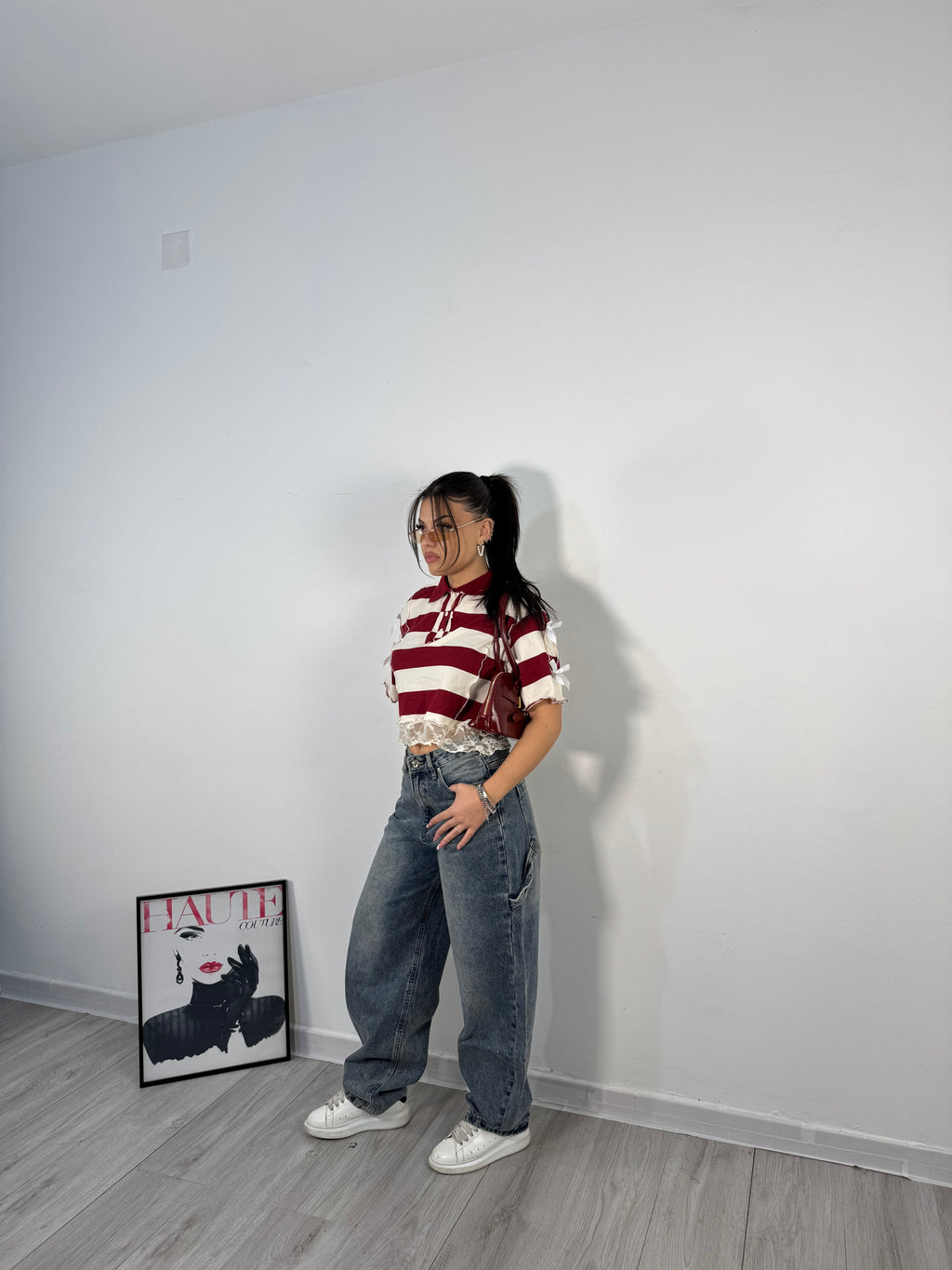 POLO ELISA BORDEAUX