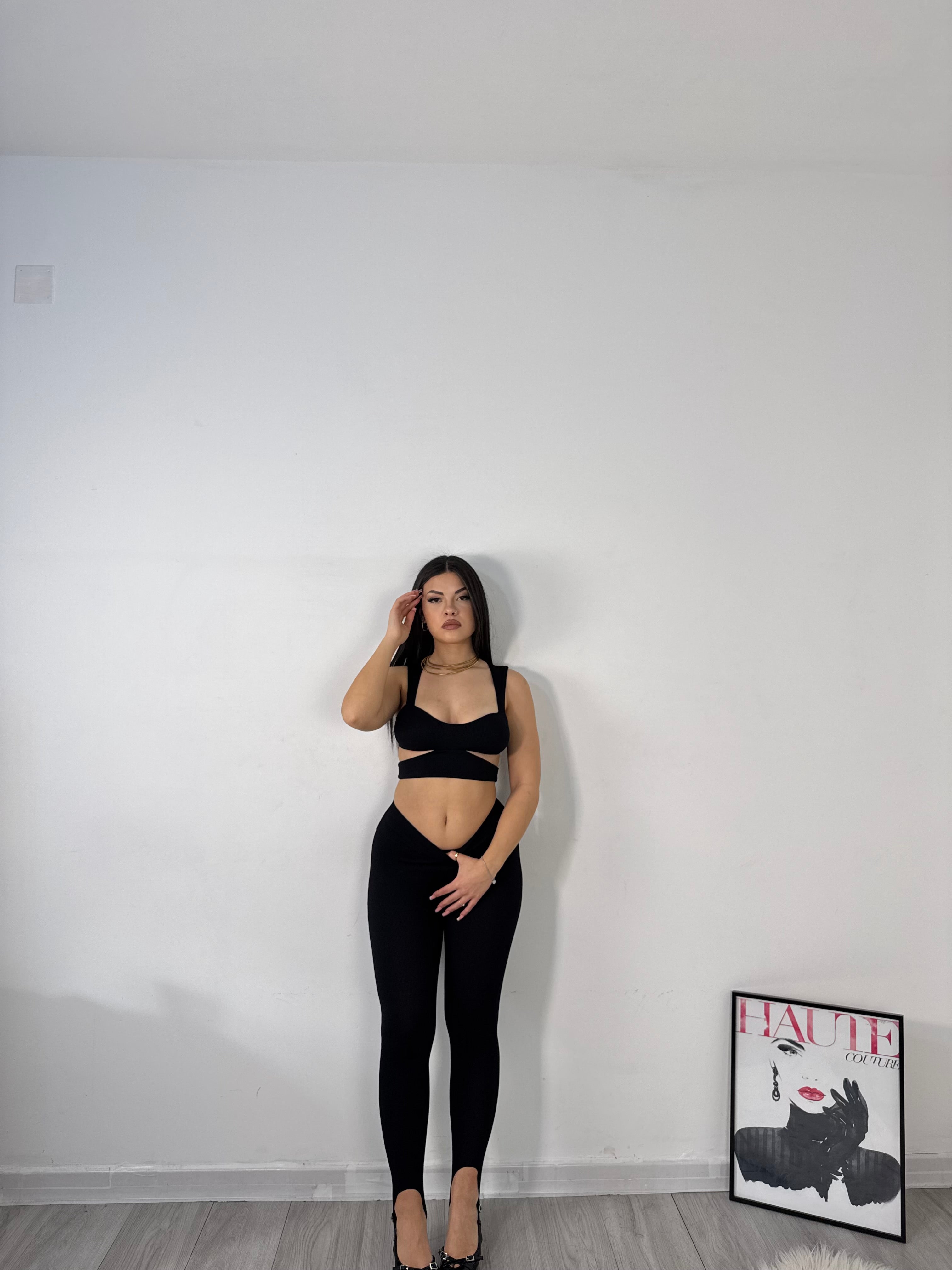 COORDSET SPORTIVO BLACK