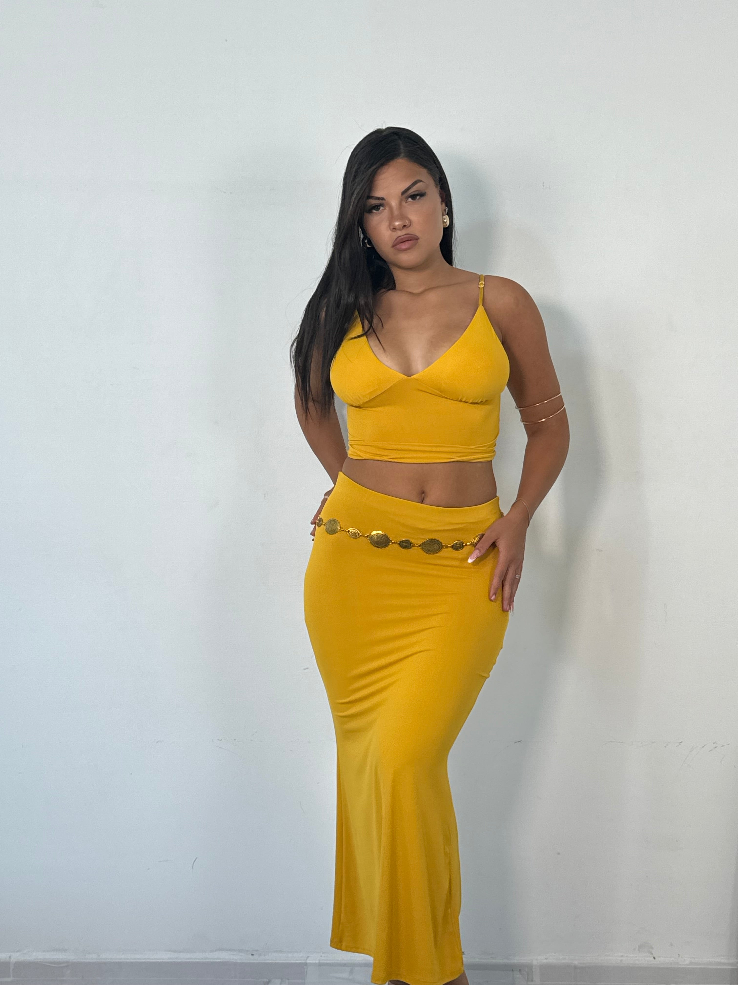 CORDSET MARTA GIALLO