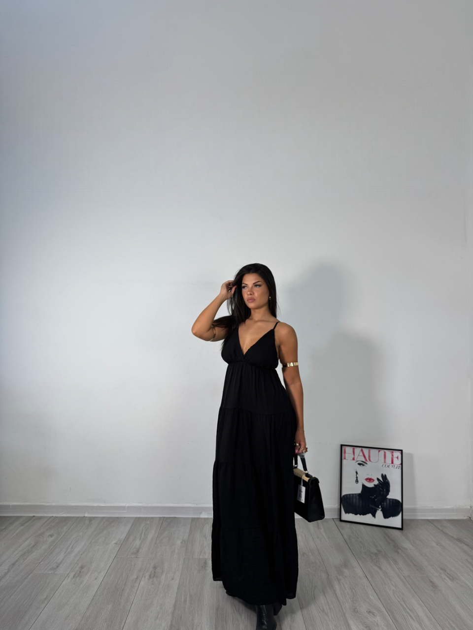 LONGDRESS IRIS NERO