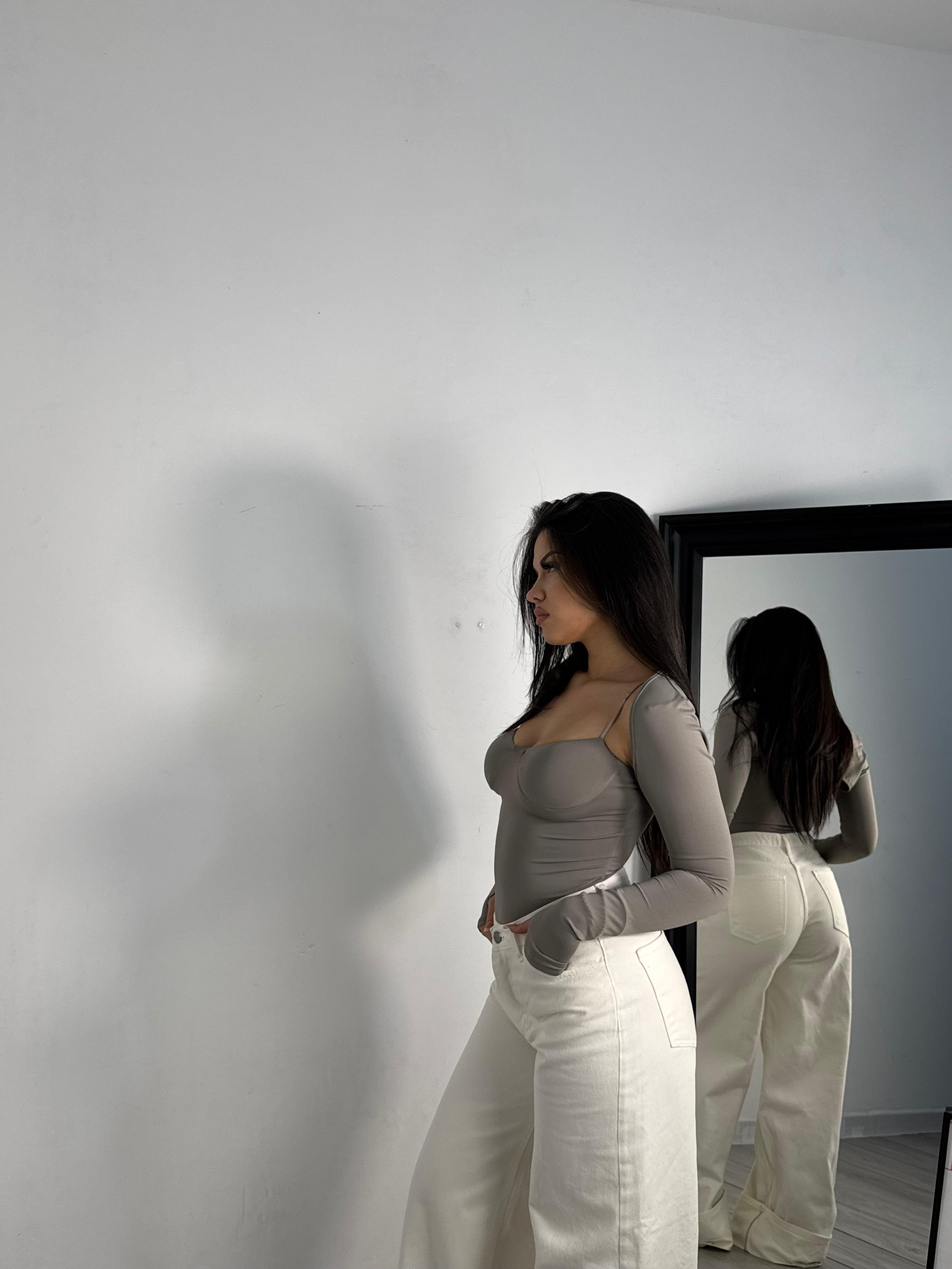 BODY COPRISPALLA GRIGIO